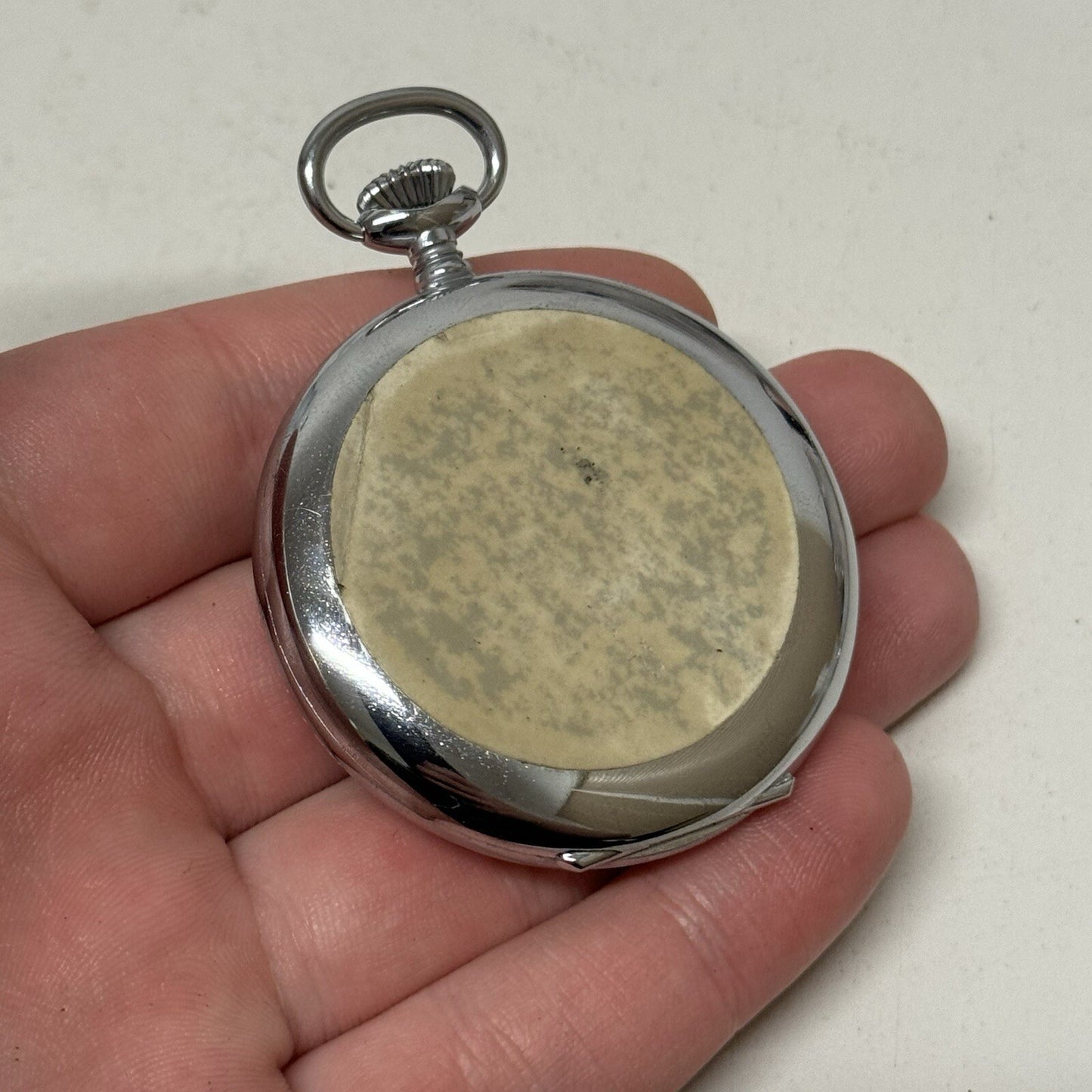 50mm Vintage Dowel NEW OLD STOCK Open Face Sub Seconds Pocket Watch TO SERVICE