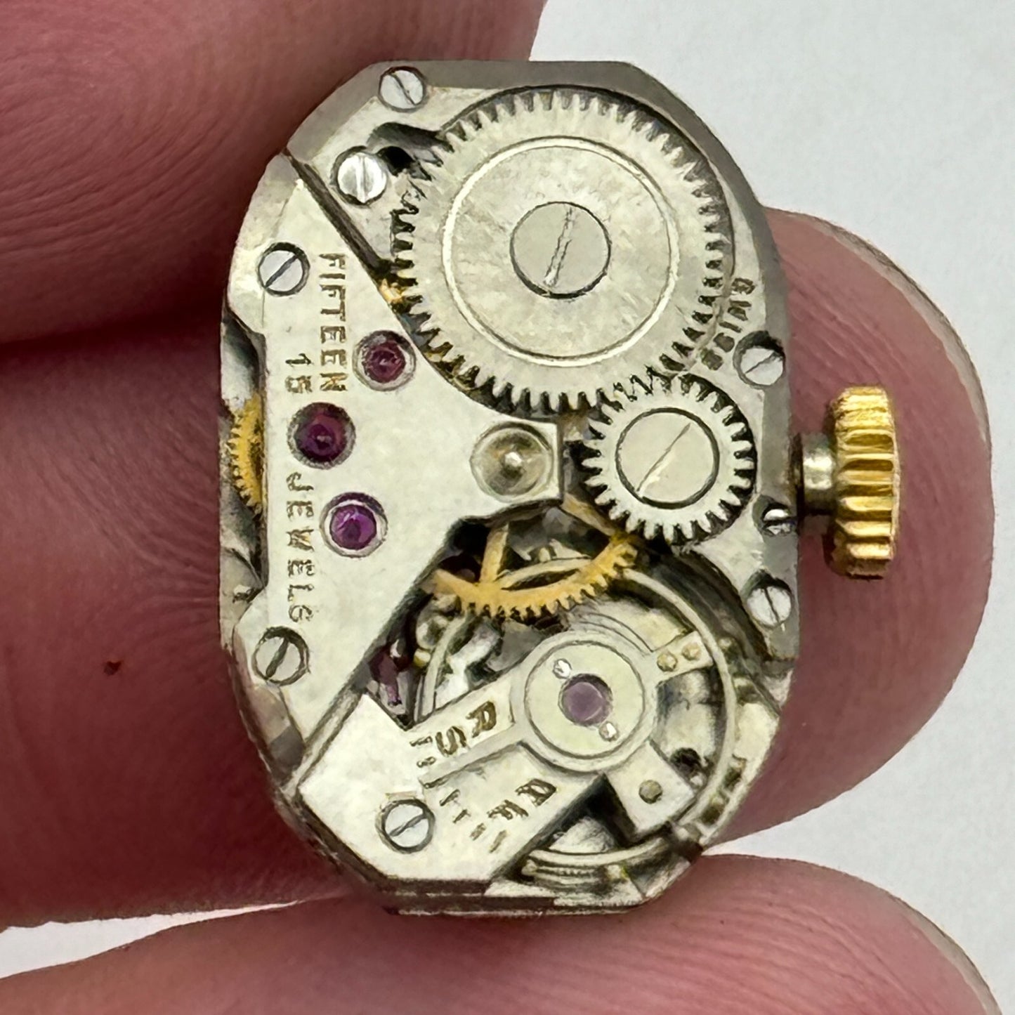 12.8mm Ladies AS 1051 A Schild Manual Wind Watch Movement Swiss Vintage PARTS