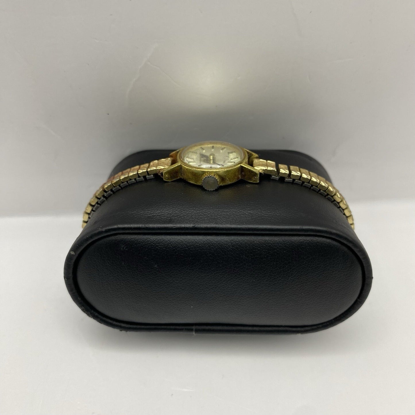 18mm Vintage Ladies Tissot Stylist Swiss Gold Tone Expandable Watch TO RESTORE