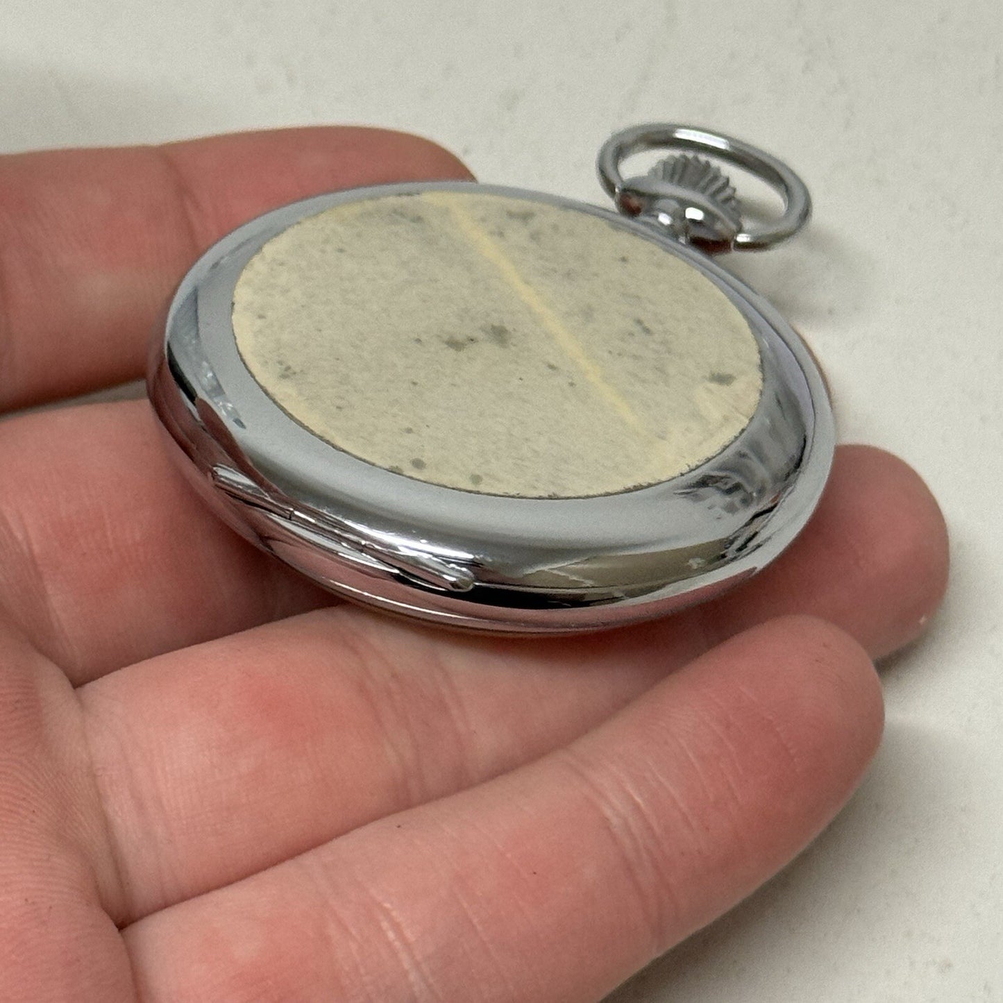 50mm Vintage Dowel NEW OLD STOCK Open Face Sub Seconds Pocket Watch TO SERVICE