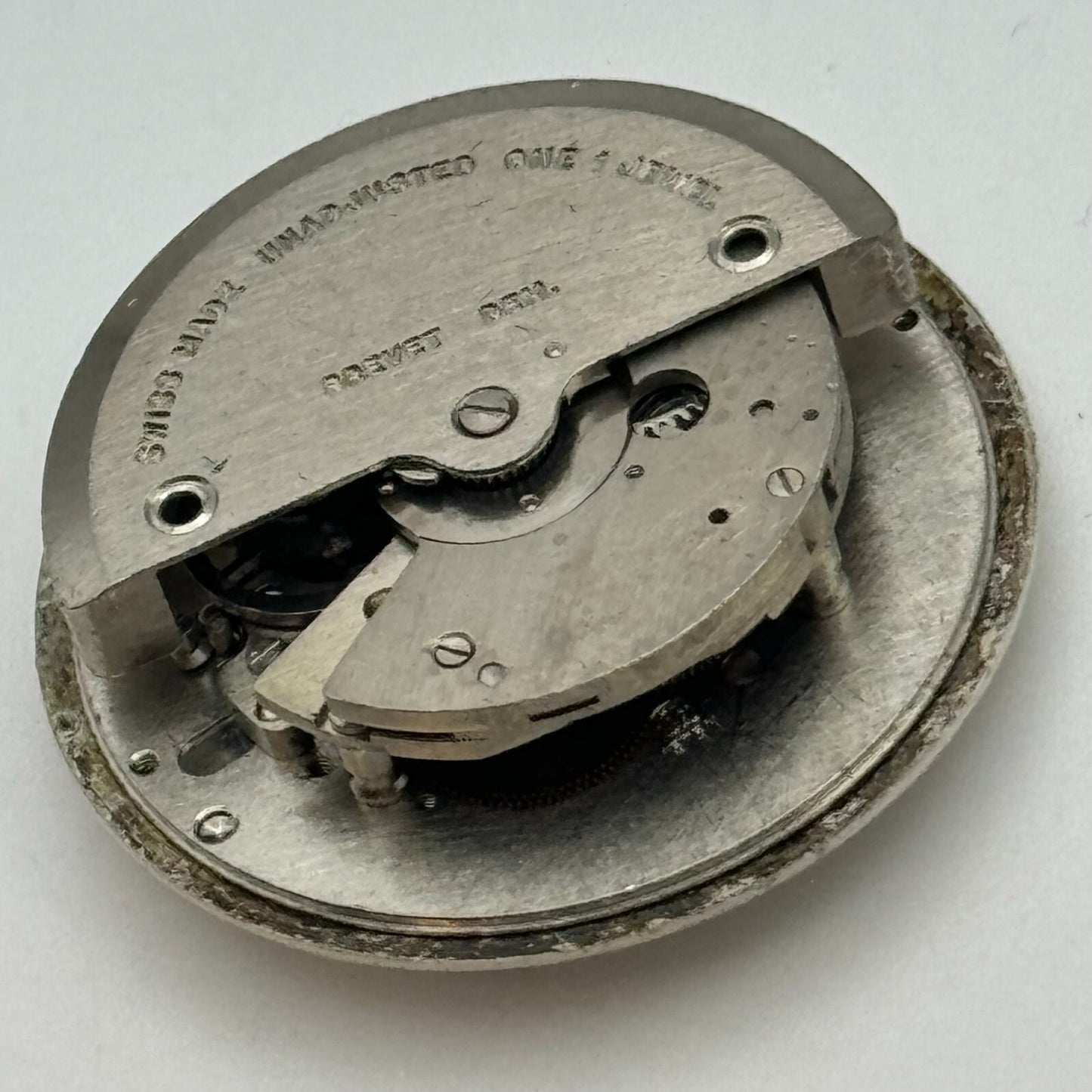 25.8mm Penguin EB 1575N Automatic 1 Jewel Watch Movement Swiss Vintage PARTS