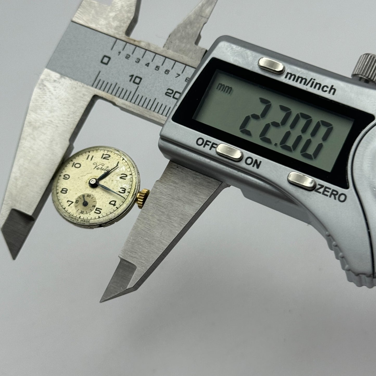 19.7mm Running Verity ETA 980 Sub Seconds Manual Wind Swiss Watch Movement PARTS