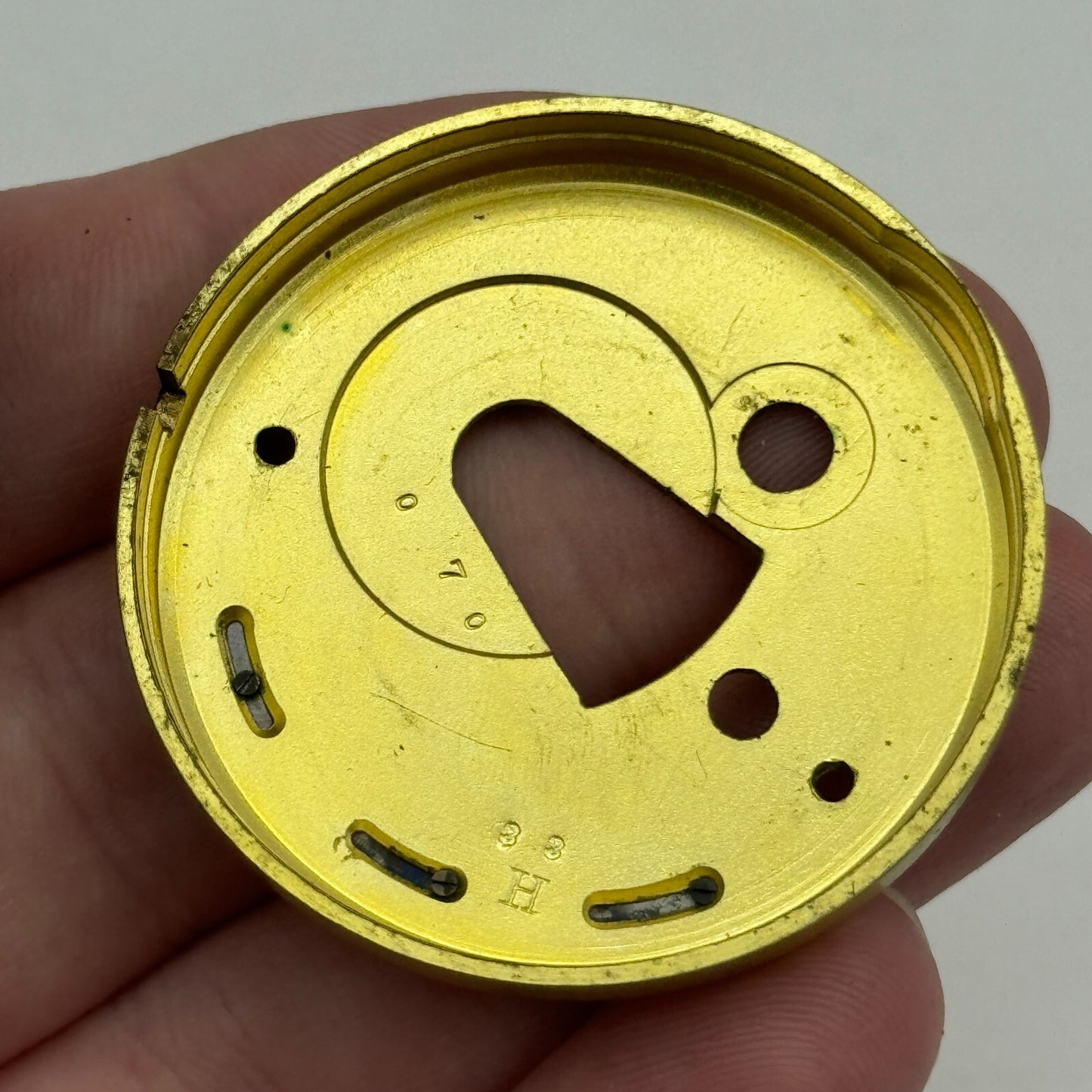 44.9mm Antique J G Graves Sheffield English Express Lever Pocket Watch Movement