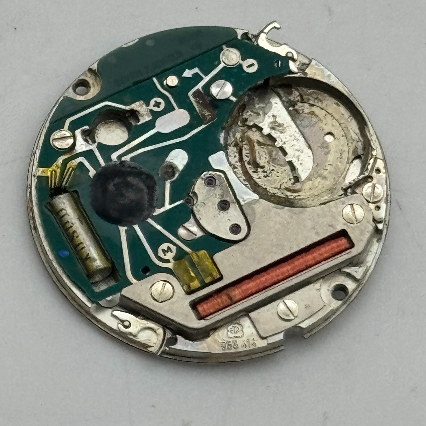 23.8mm 2 x ETA 955.414 Swiss 7 Jewels Quartz Watch Movement Vintage PARTS SPARES