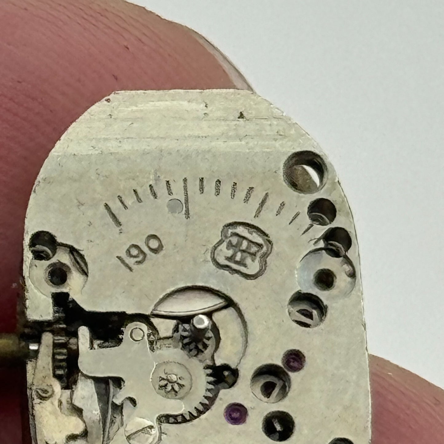 12.7mm Running Trebex FHF 190 Manual Wind 17 Jewels Swiss Watch Movement PARTS