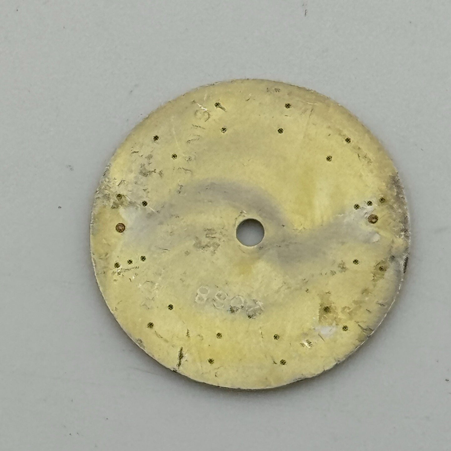 17.9mm Circular Omega De Ville Quartz Ladies Wristwatch Dial Spares Parts Swiss