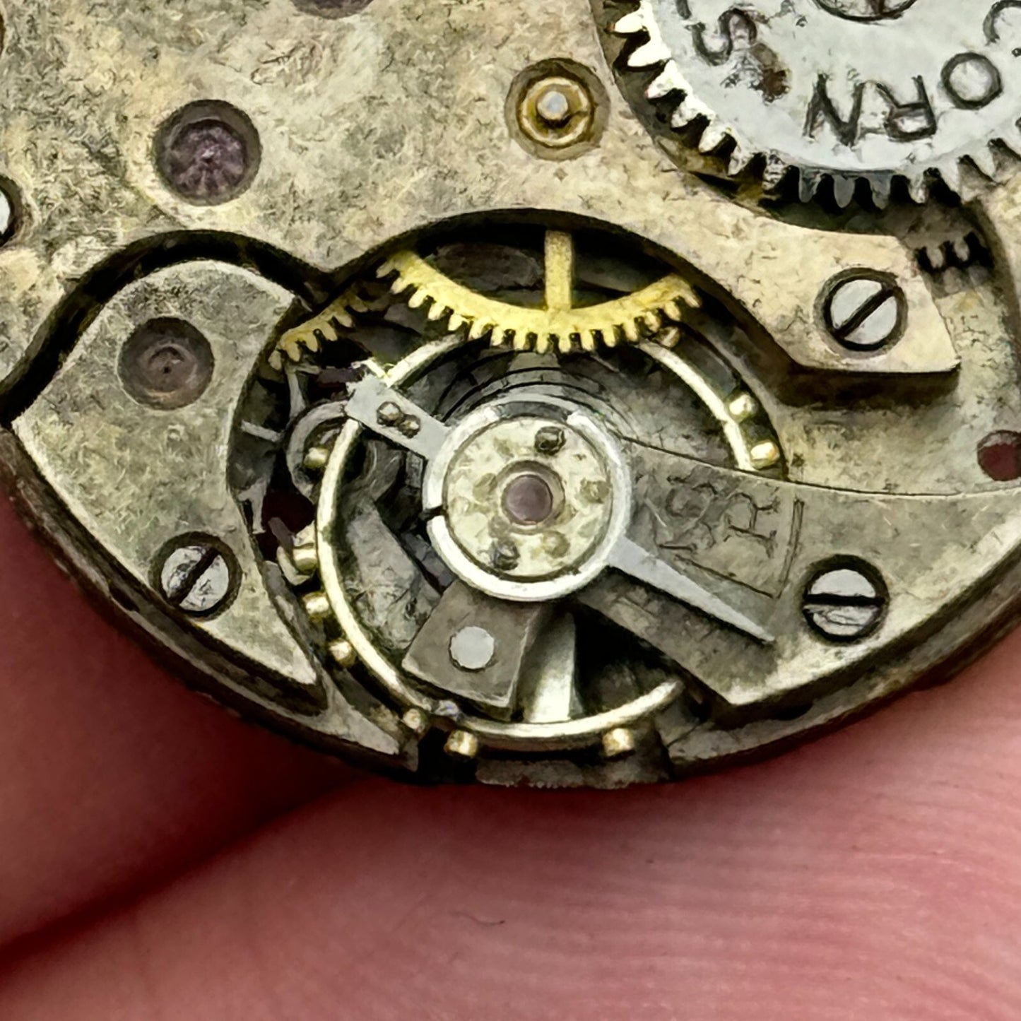23.6mm Rolex Unicorn 15 Jewels Manual Wind Swiss Watch Movement PARTS SPARES
