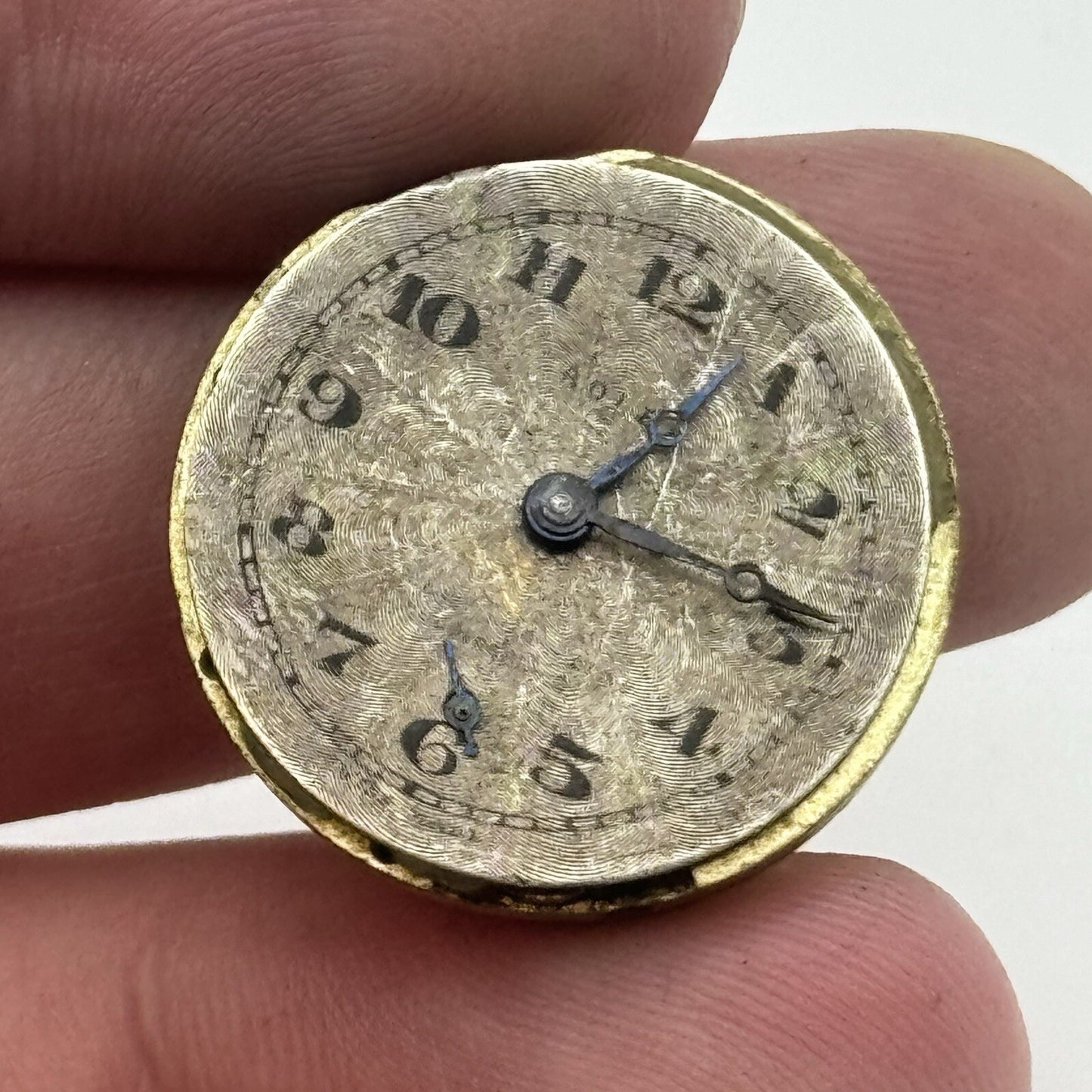 22.2mm Vintage Rolex 2216 Sub Seconds Wristwatch Dial & Unidentified Movement