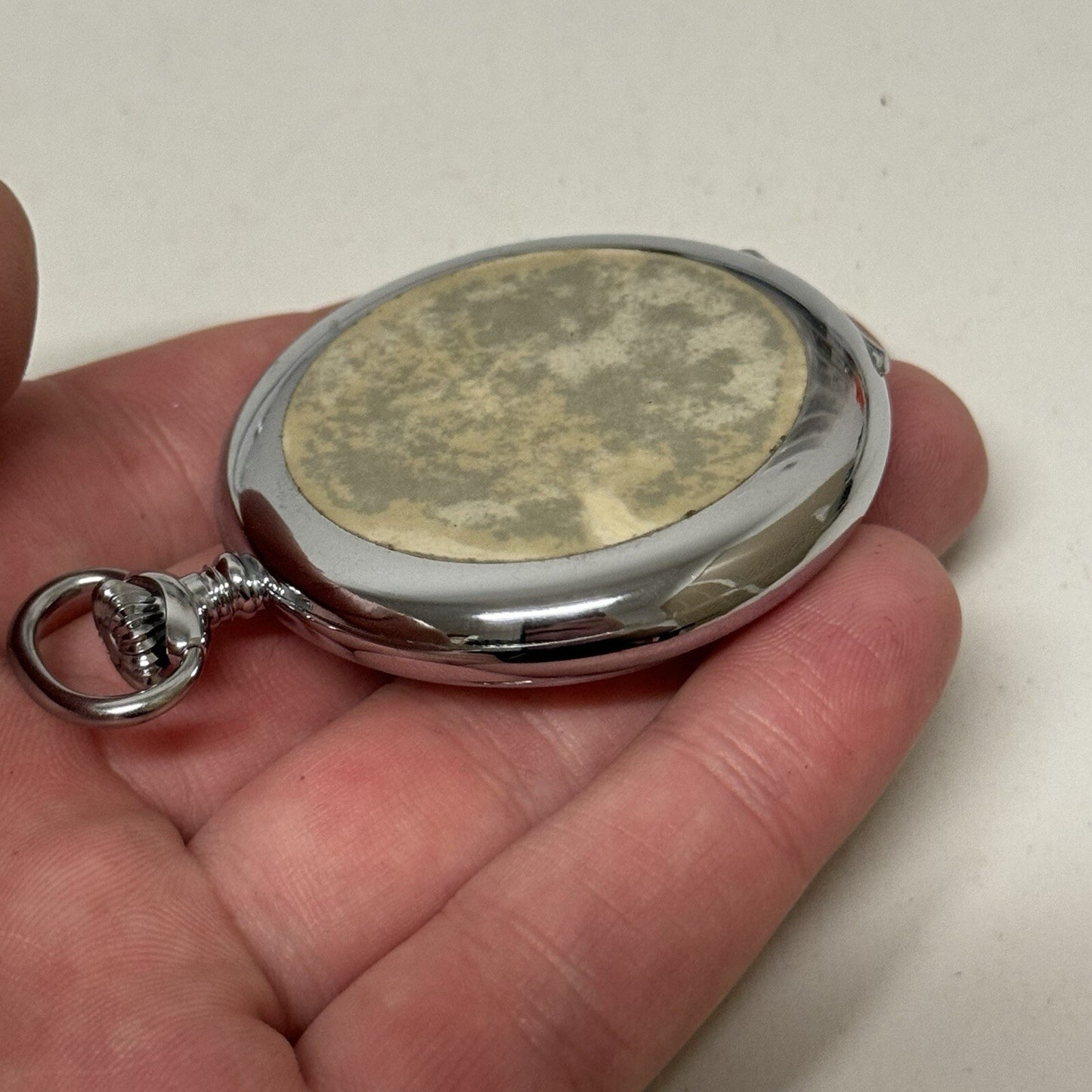 50mm Vintage Dowel NEW OLD STOCK Open Face Sub Seconds Pocket Watch TO SERVICE
