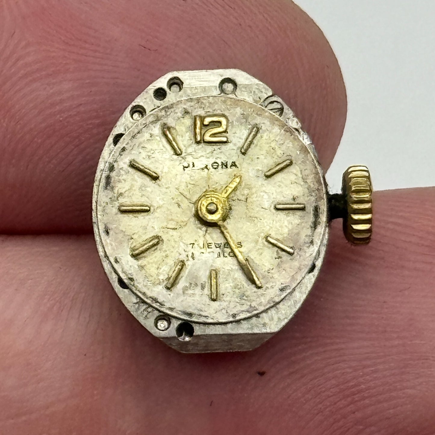 12.9mm Ladies Perona AS 1012 A Schild Manual Wind Swiss Watch Movement PARTS