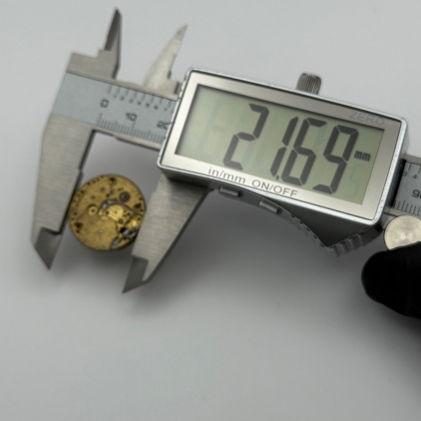 Longines 10.39 B&Co Baume Watch Movement Vintage Incomplete Parts Repair 21.6mm