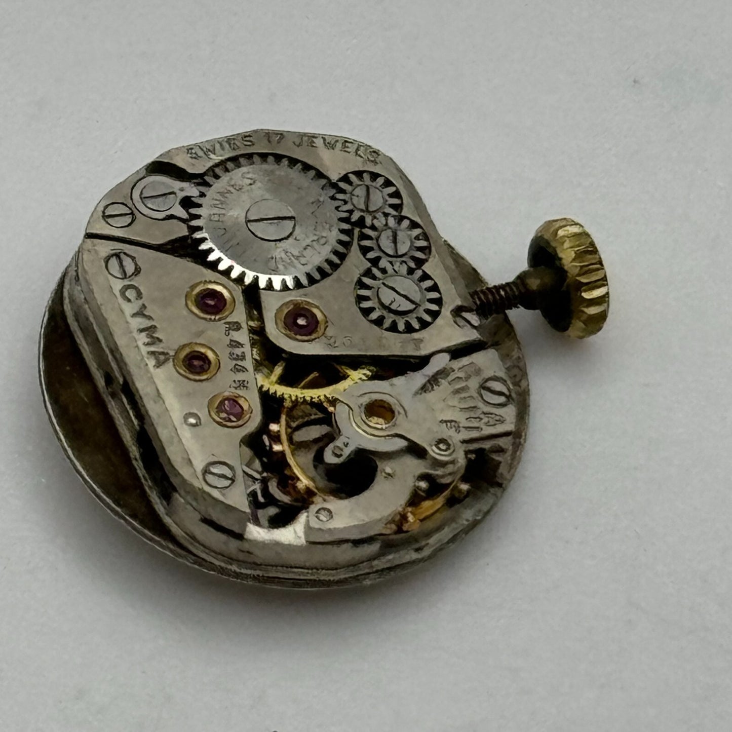 11.6mm Ladies Cyma Tavannes 434K Swiss Manual Wind Watch Movement PARTS SPARES