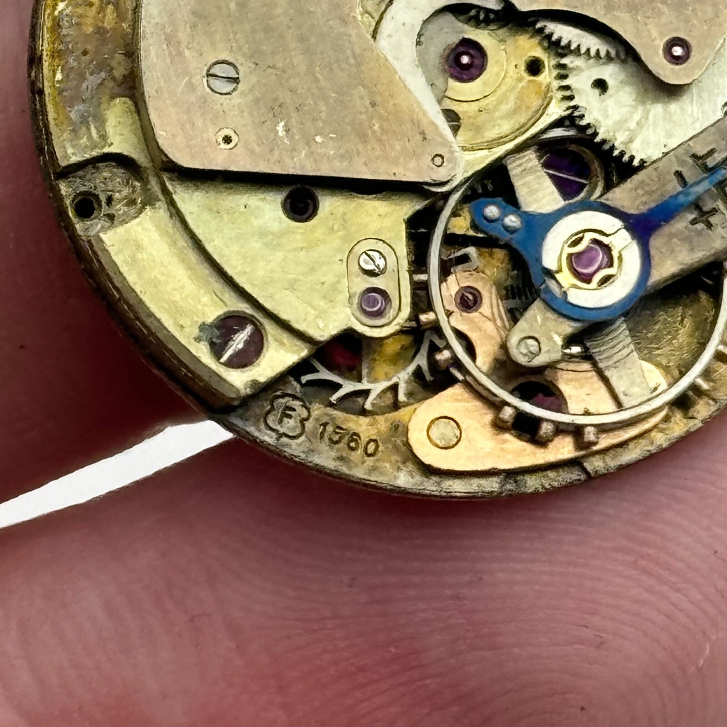 26.2mm Mens Felsa 1560 Automatic Balance Ok Swiss Watch Movement PARTS REPAIR