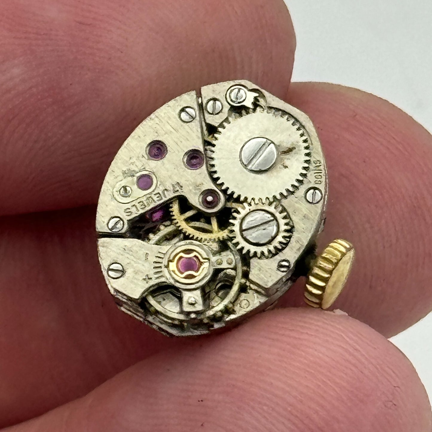 12.9mm Ladies Perona AS 1012 A Schild Manual Wind Swiss Watch Movement PARTS