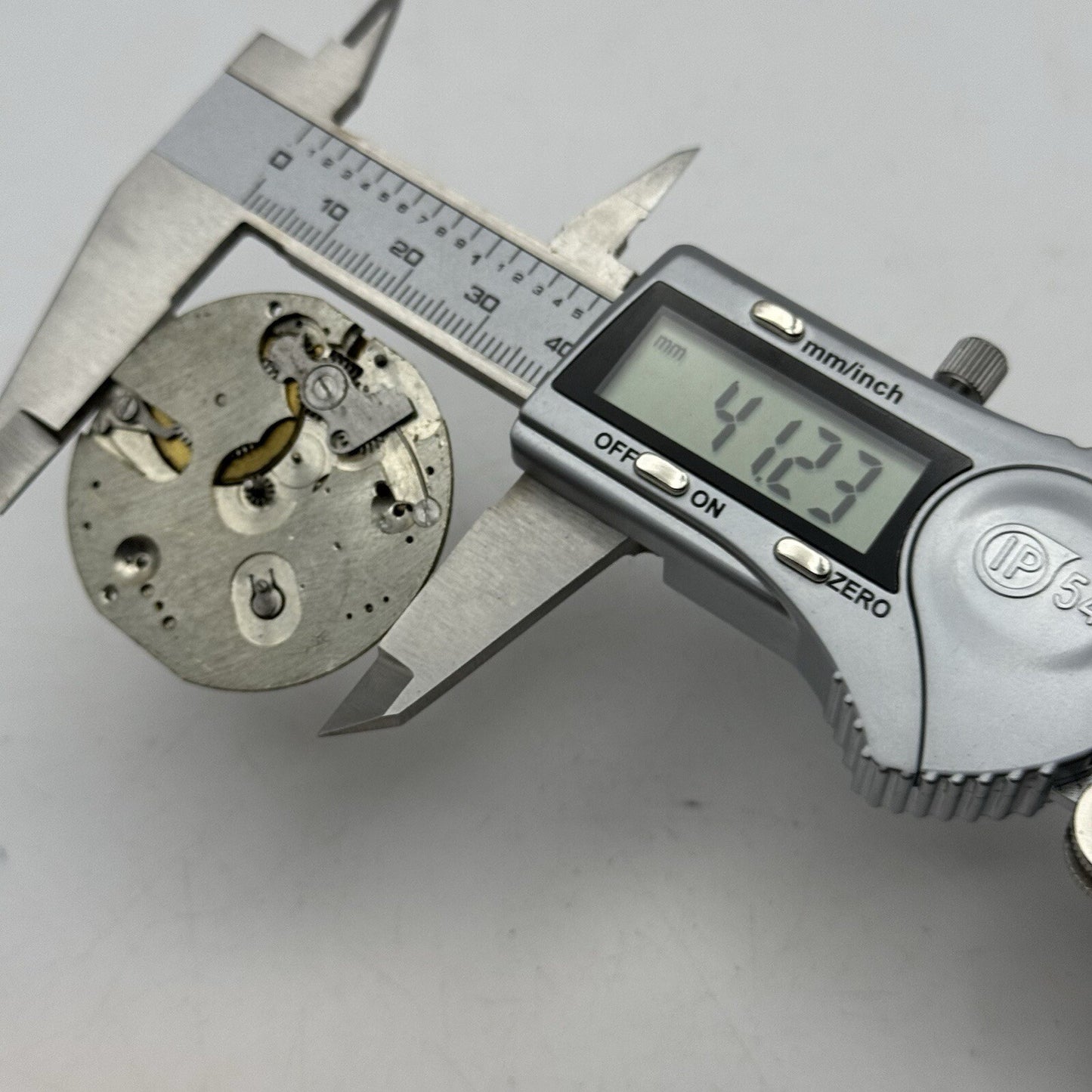 41.2mm Unidentified Interesting Pocket Watch Movement FOR PARTS Restore