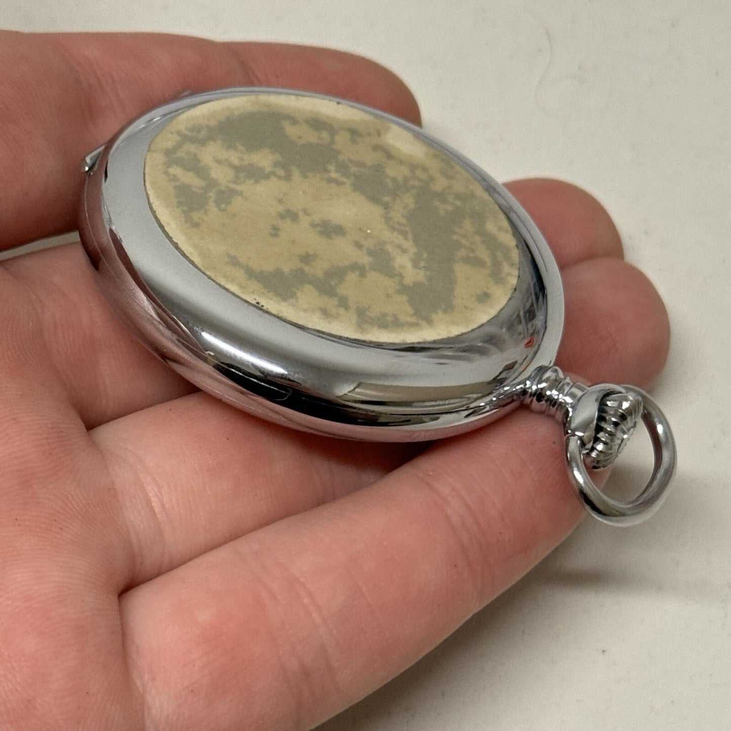 50mm Vintage Dowel NEW OLD STOCK Open Face Sub Seconds Pocket Watch TO SERVICE
