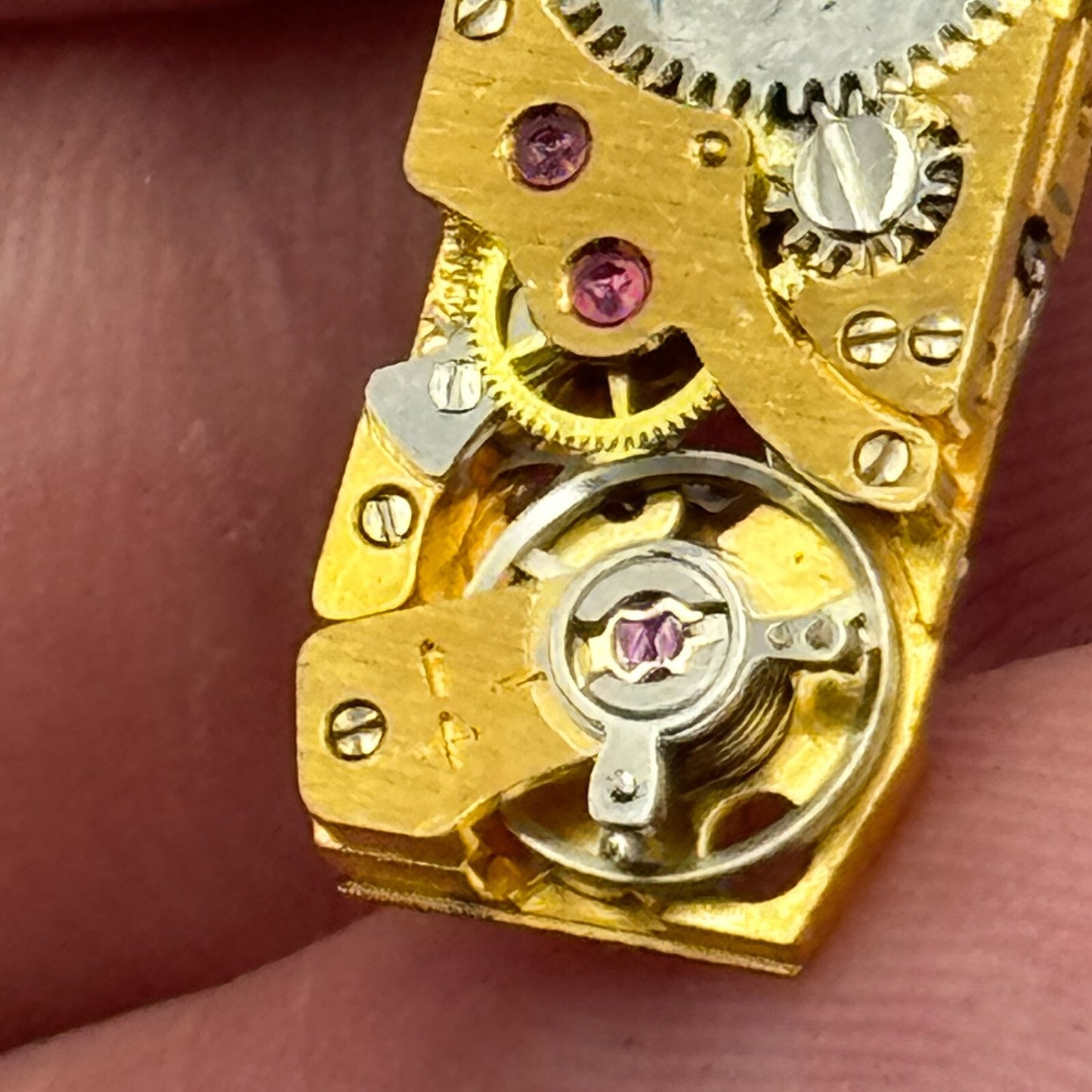 9.1mm Rotary FHF 59-21 Balance Ok Manual Wind Swiss Watch Movement PARTS SPARES
