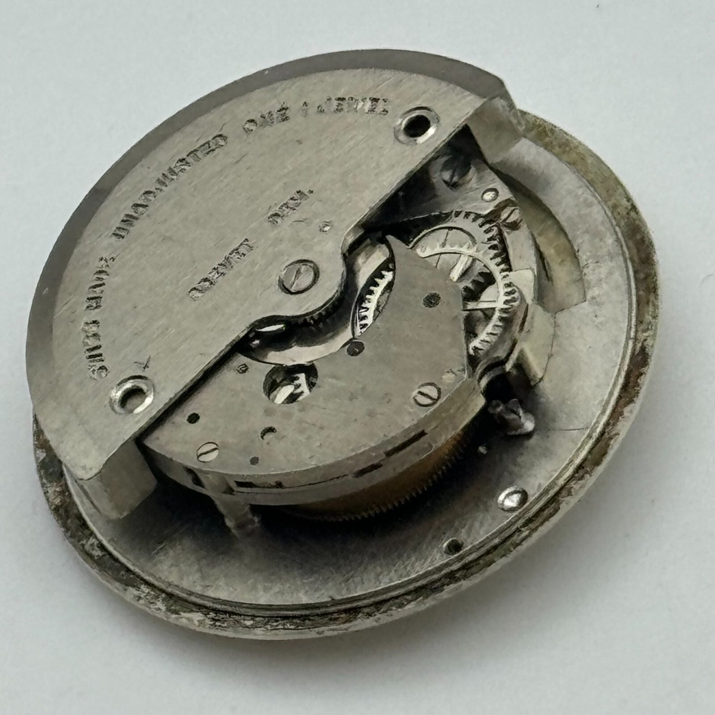 25.8mm Penguin EB 1575N Automatic 1 Jewel Watch Movement Swiss Vintage PARTS