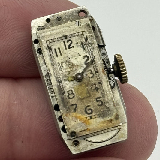 12.2mm Ladies Cyma Ref 344.a Manual Wind 15 Jewels Swiss Watch Movement PARTS