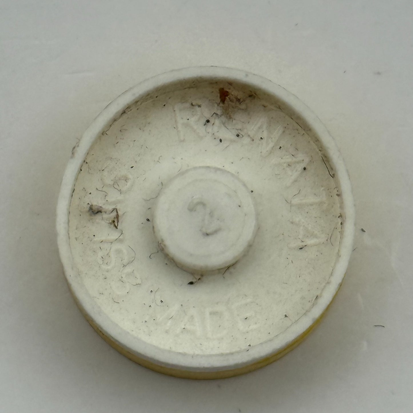 Brac 2061 Balance Wheel Complete And Spring Renata 457 Watch Movement Parts NOS