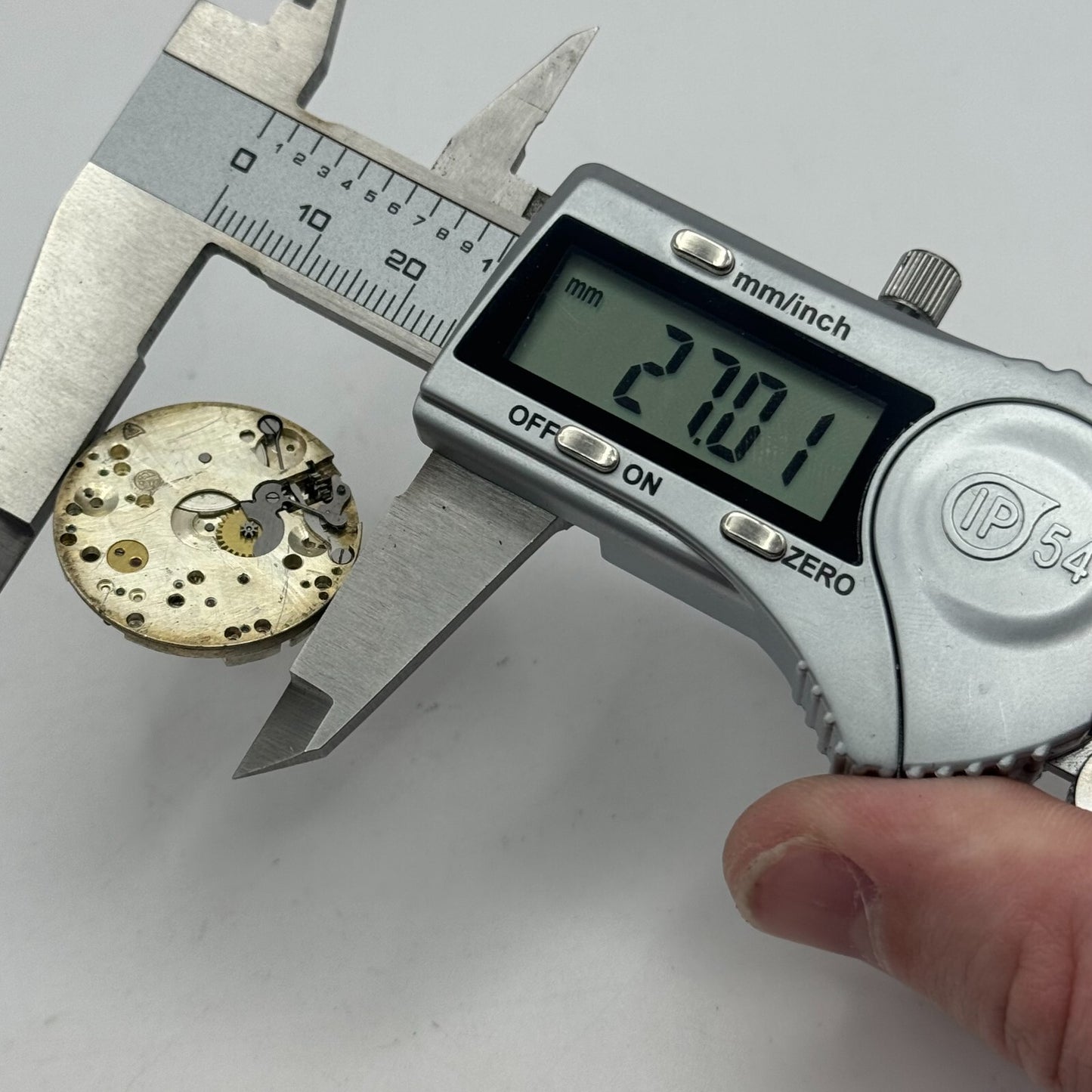 27mm Mens AS 554 Rare Swiss Trench Watch Manual Wind Movement PARTS REPAIR