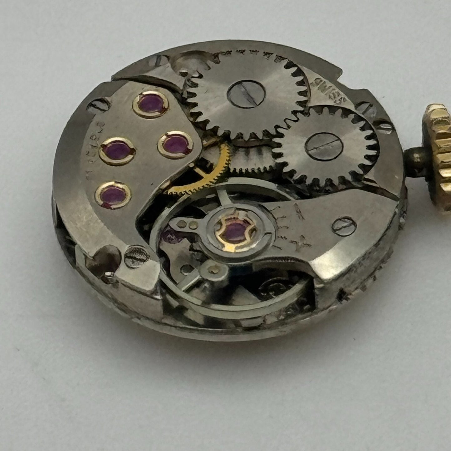 15.5mm Running Rotary ETA 2412 Manual Wind 21 Jewels Swiss Watch Movement PARTS