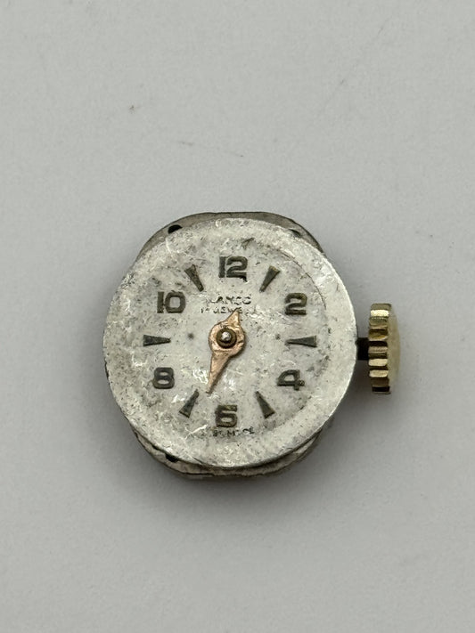 11.8mm Vintage Lanco 508 Manual Wind Swiss Watch Movement PARTS REPAIR