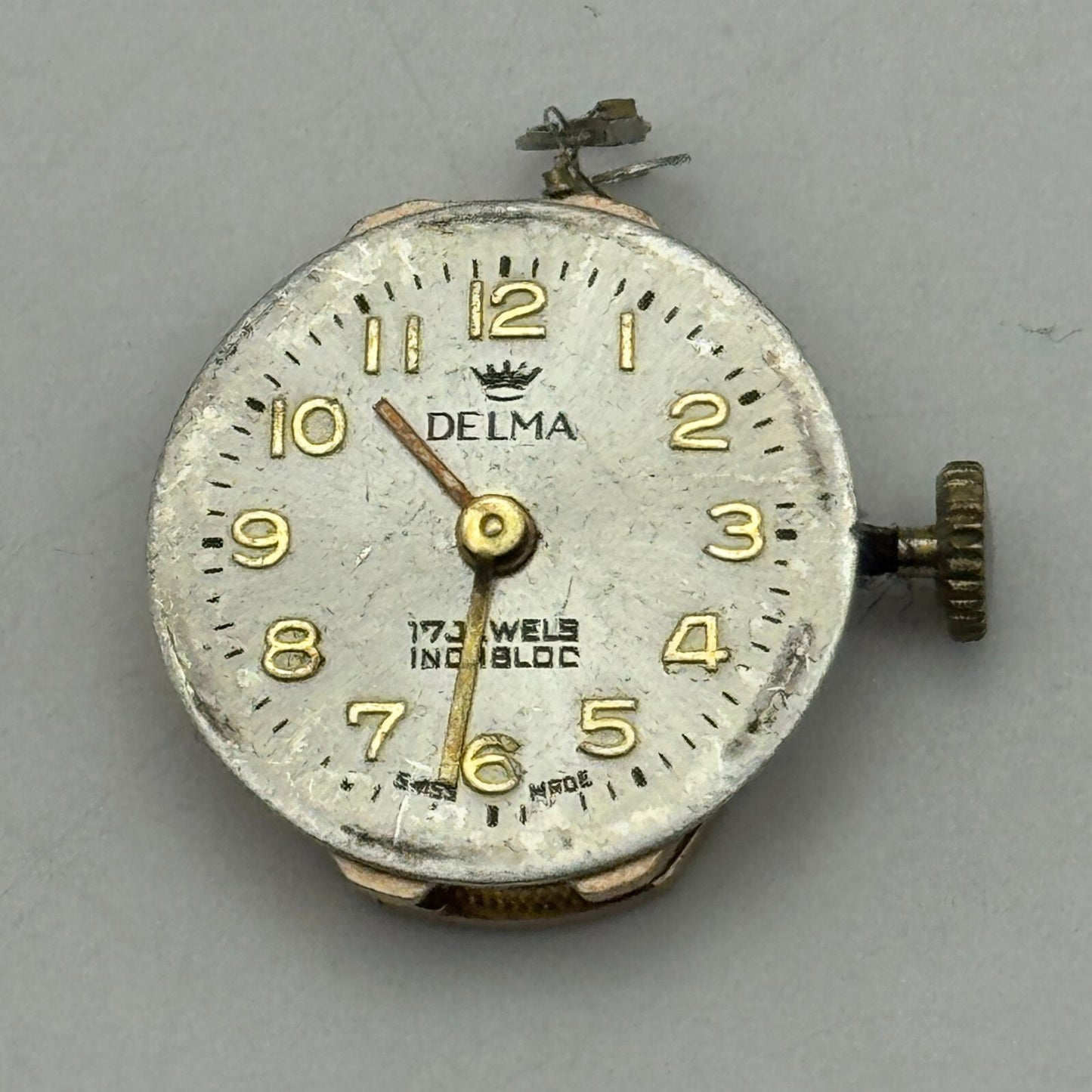 15.1mm Ladies Delma RAX Ronda 6061-21 Manual Wind Swiss Watch Movement PARTS