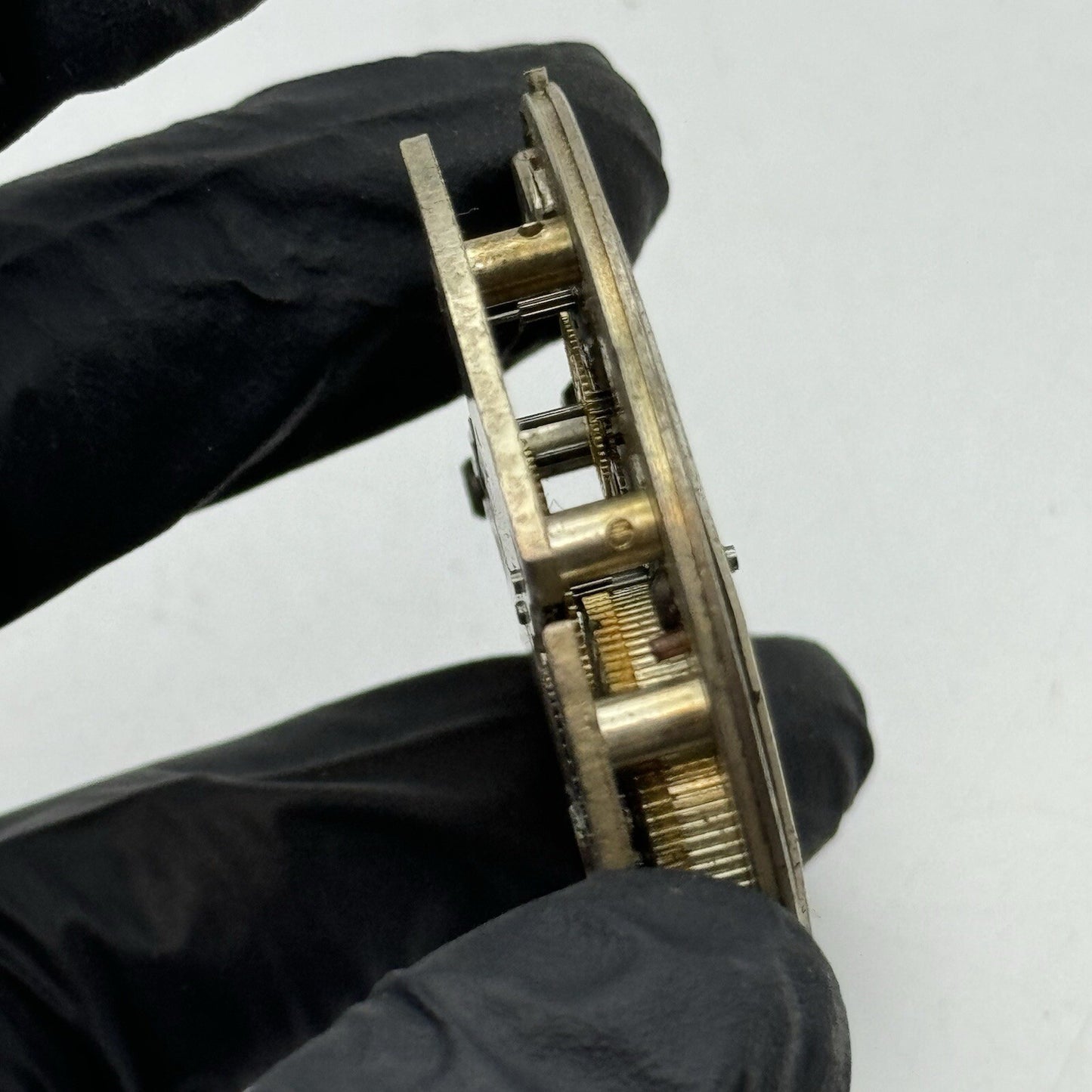 50.4mm Unidentified Unique Pocket Watch Movement FOR PARTS Restore