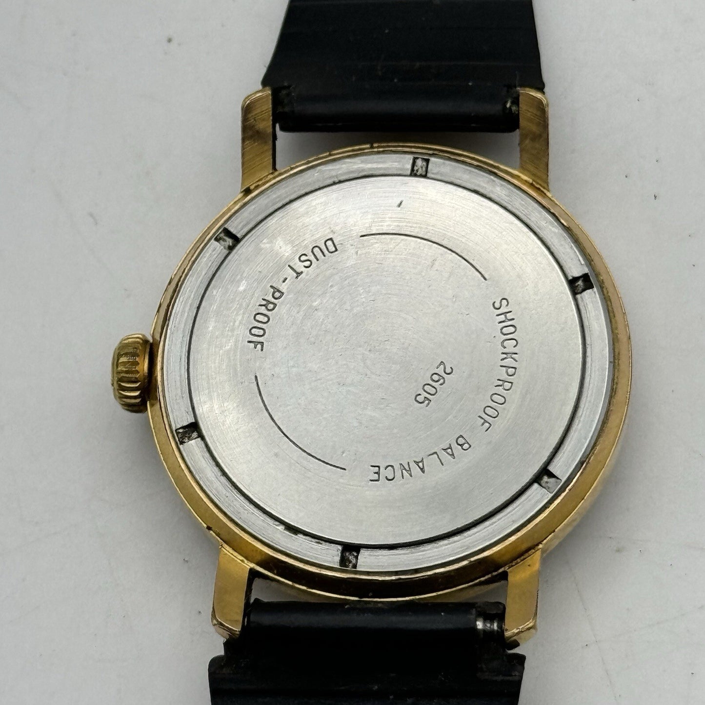 34mm Manual Wind Wostok USSR Date Dial Watch FOR PARTS