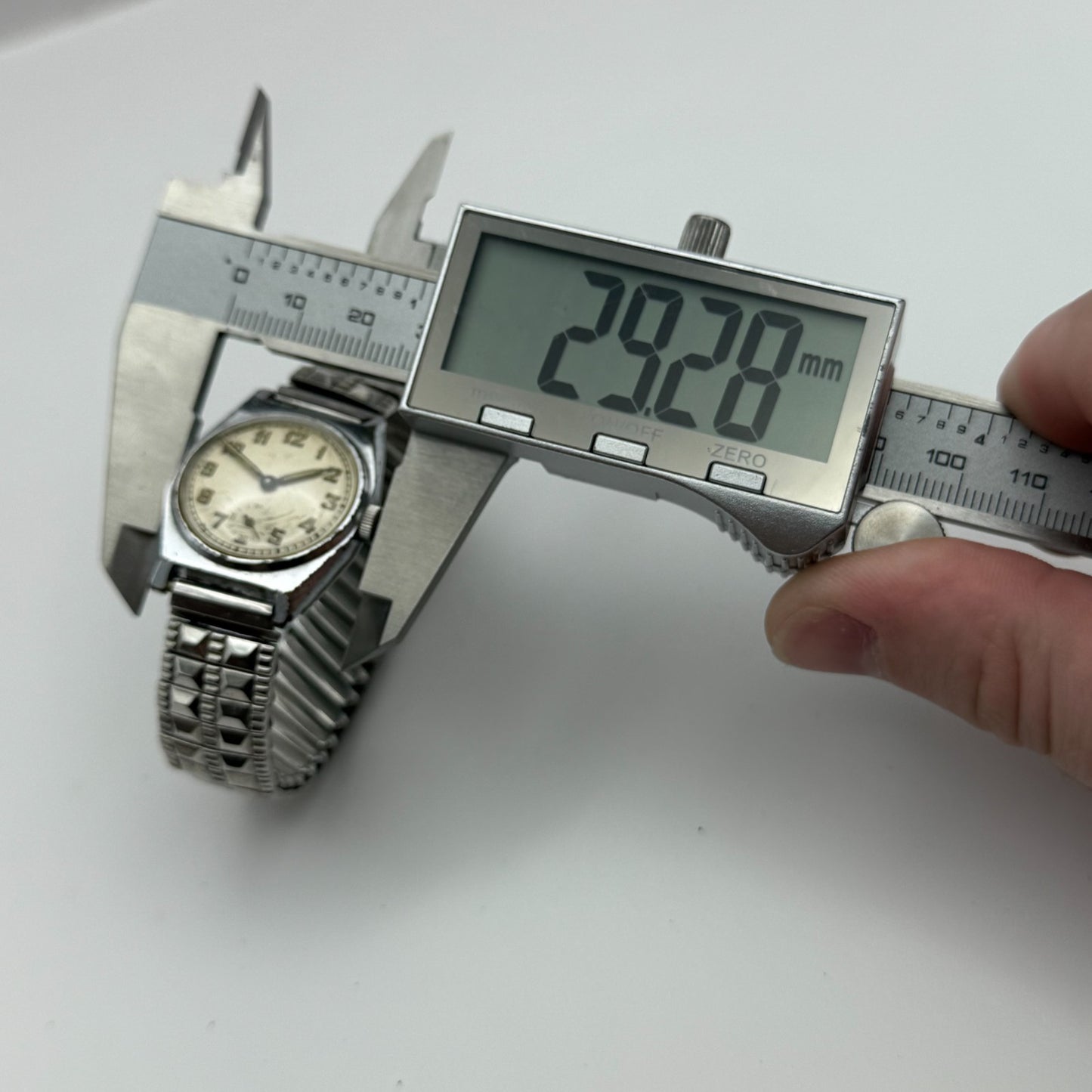 28mm Running Vintage S.G.D.G Pierce Watch Co Military Style Watch PARTS REPAIR