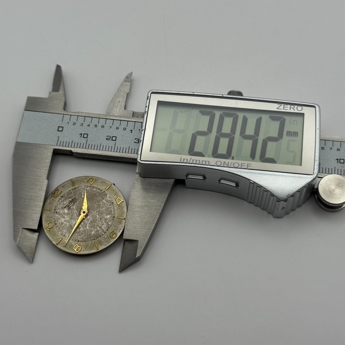 Rotary Maximus Revue 76 Good Balance Watch Movement Manual Wind Parts 26.9mm