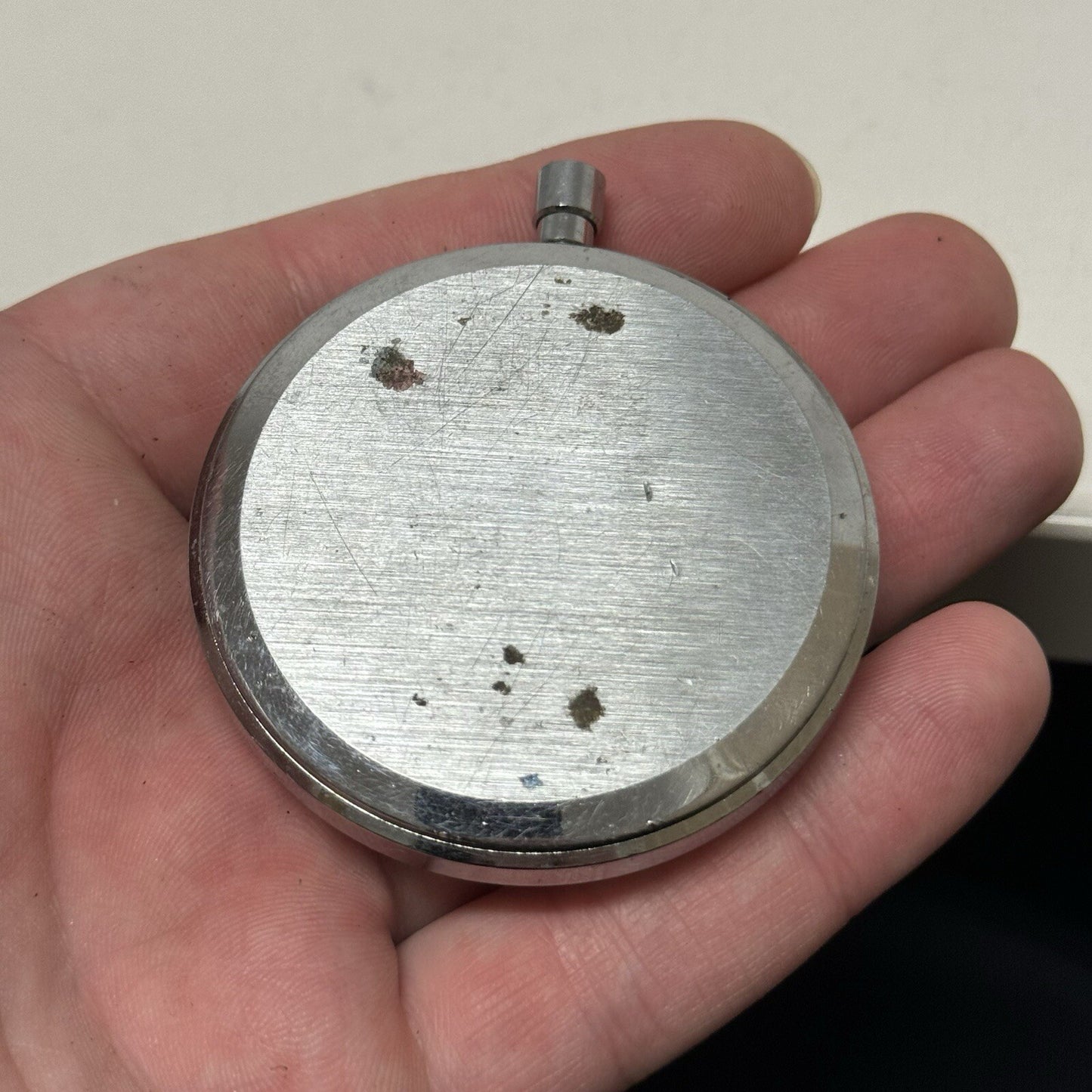 54mm Manual Wind Smith Min Jewelled Lever Stop Watch NON WORKING