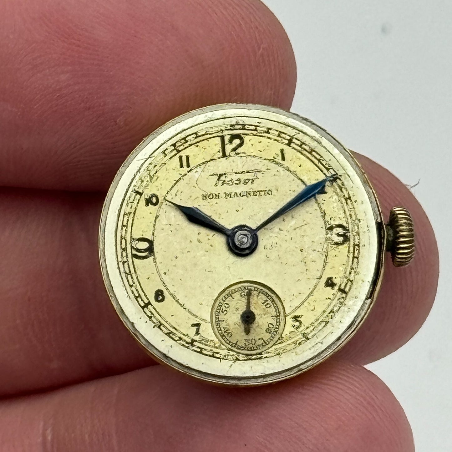 20.1mm WORKING Ladies Tissot Locle Cal 194 Manual Wind Watch Movement PARTS