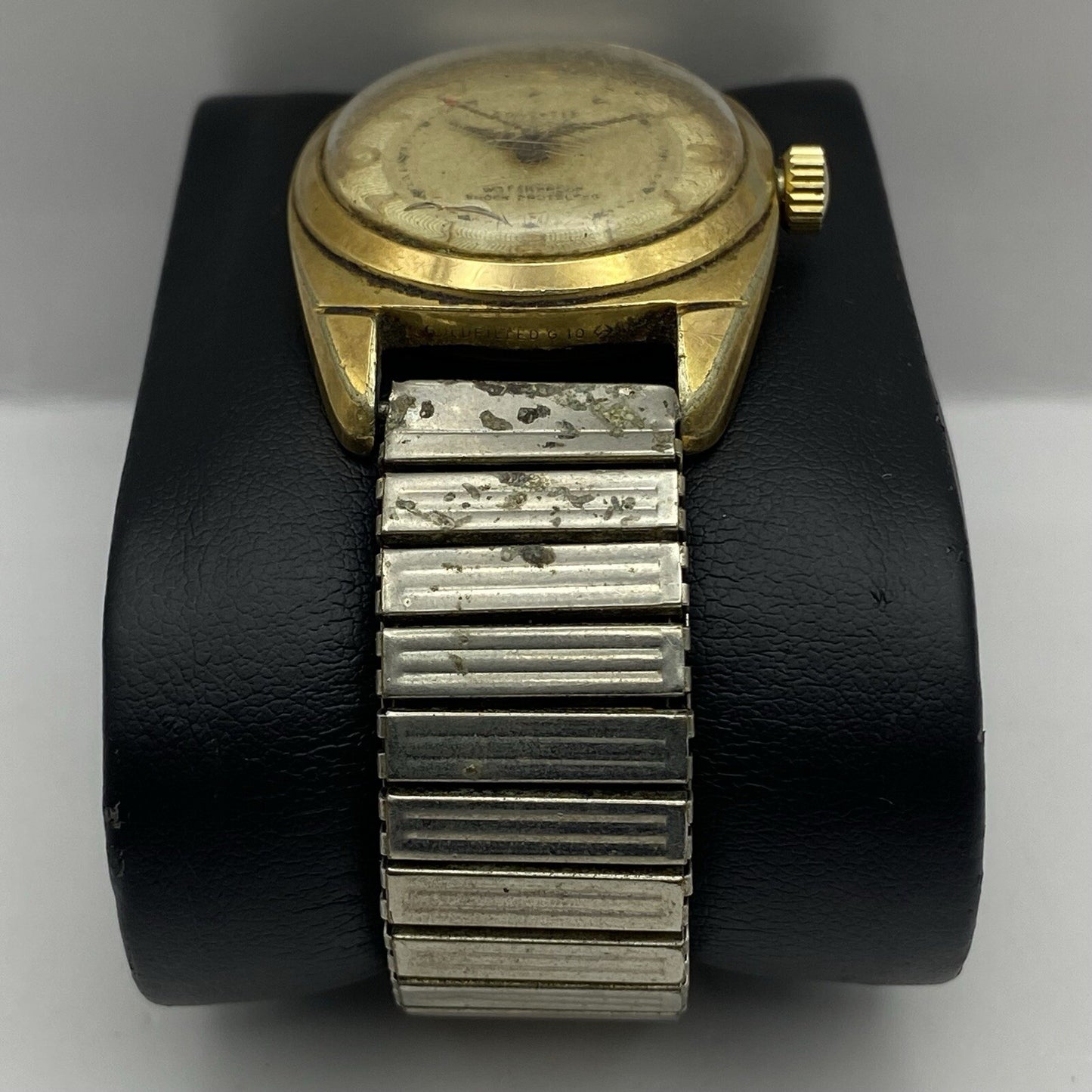 27mm Ladies Manual Wind Corvette Shock Protected Watch To Repair NON WORKING