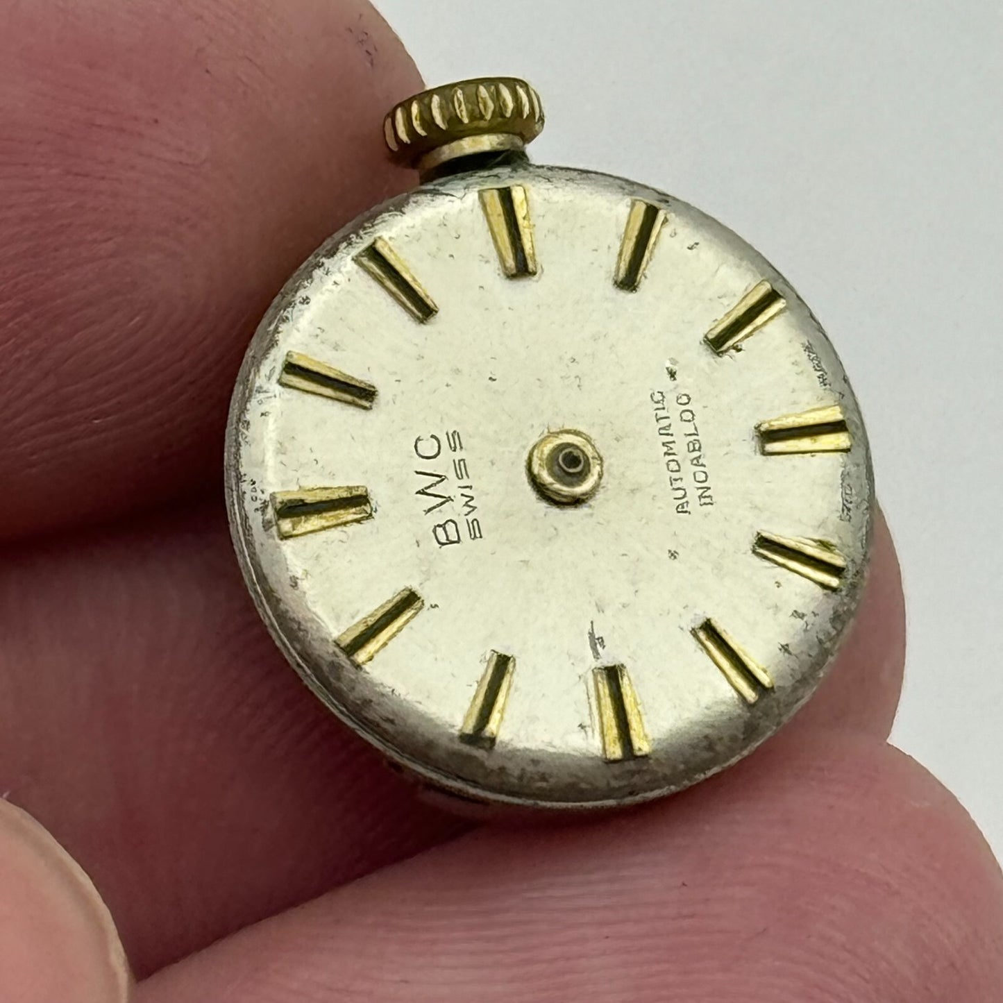 17.4mm BWC ETA 2550 Swiss Manual Wind 21 Jewels Watch Movement PARTS REPAIR