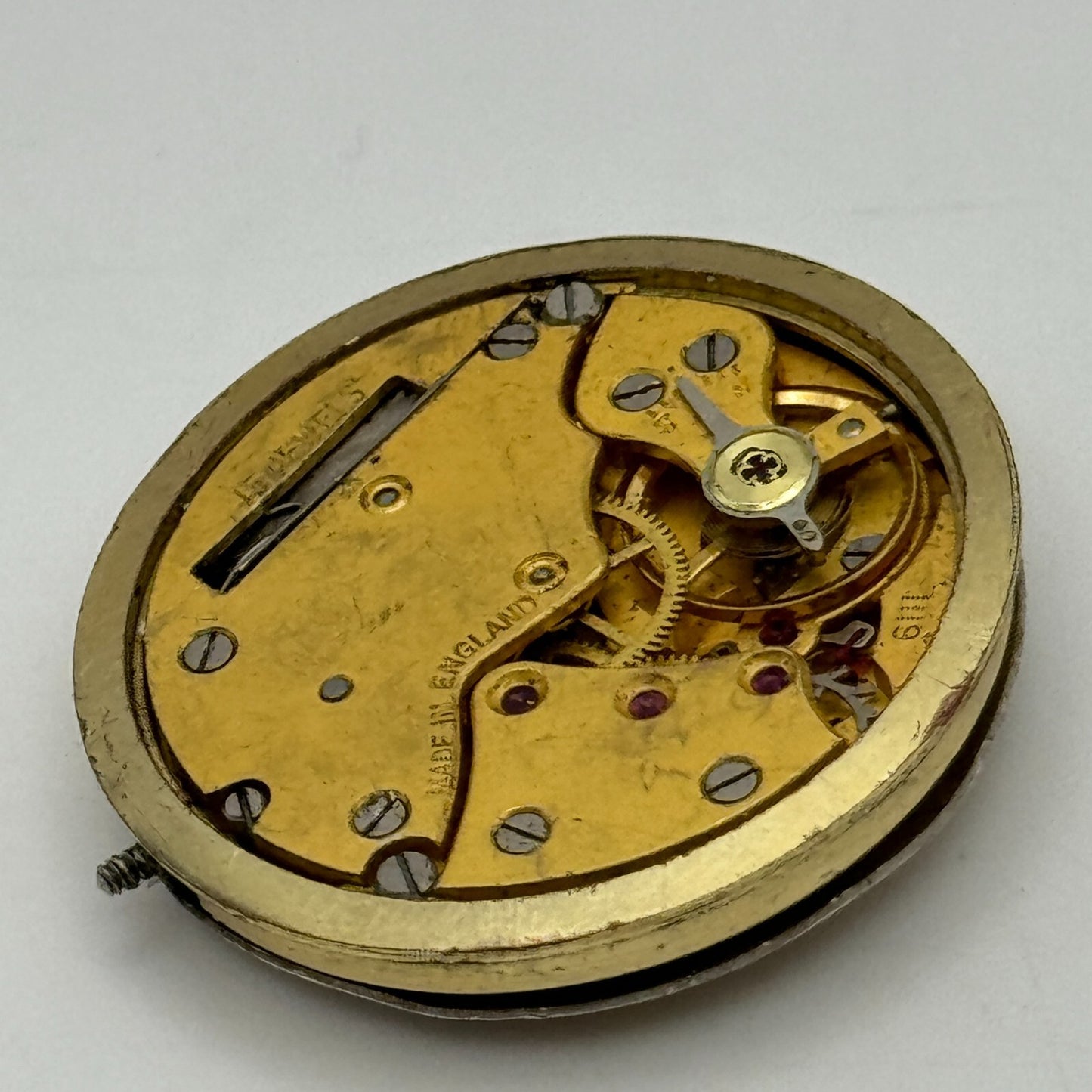 30.5mm Mens Smiths De Luxe Cal 6111 Shockproof Manual Wind Watch Movement PARTS