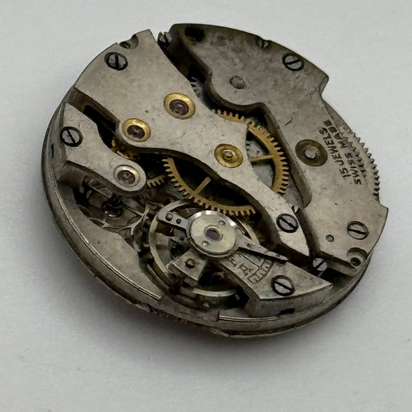 23.6mm High Grade MST Balance Ok Swiss Manual Wind 15 Jewel Watch Movement PARTS