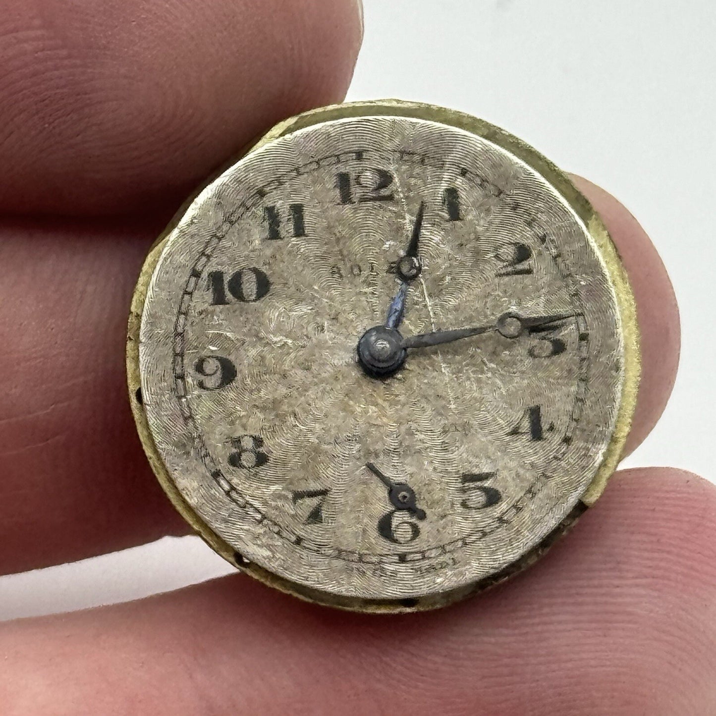22.2mm Vintage Rolex 2216 Sub Seconds Wristwatch Dial & Unidentified Movement