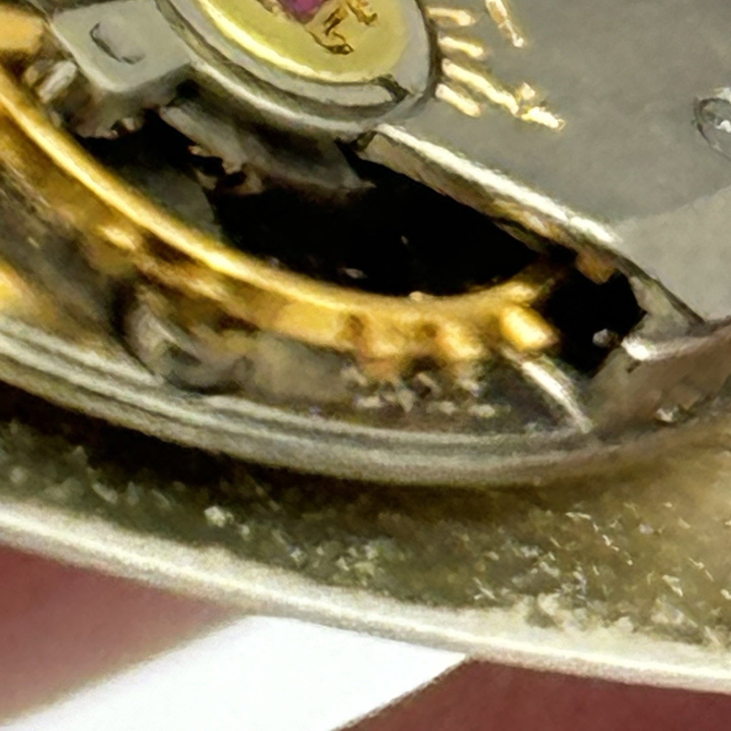 23.6mm Tudor 2422 Good Balance Dial Hands Manual Wind Vintage Watch Movement