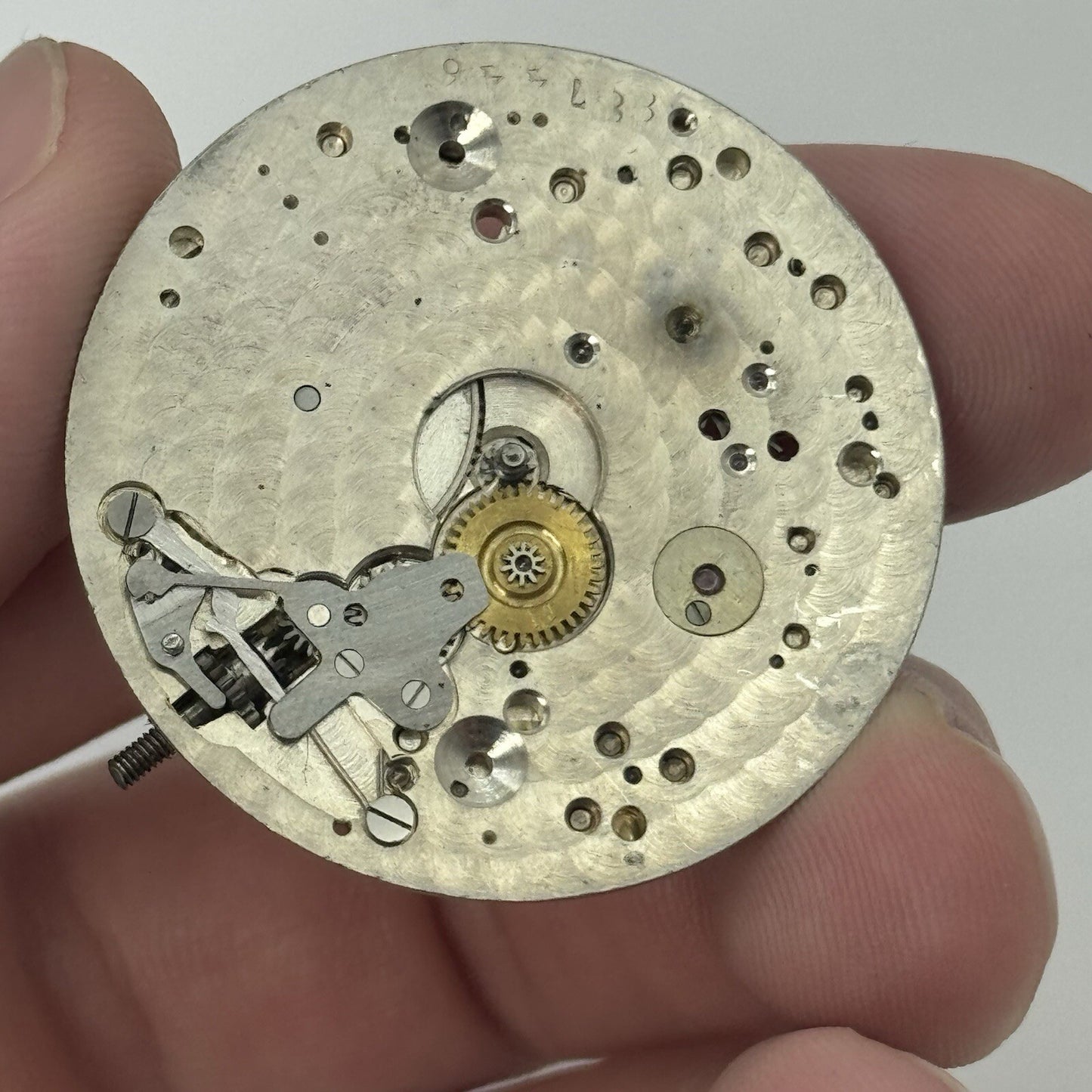 43.1mm Unidentified High Quality Balance Pocket Watch Movement FOR PARTS Repair