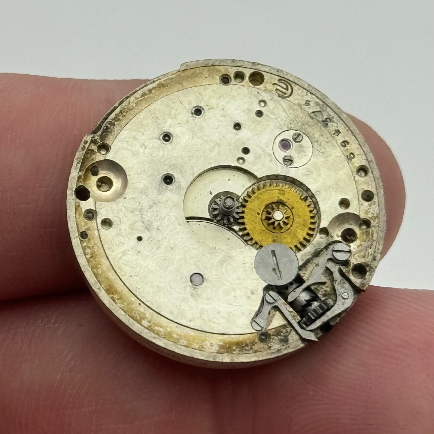 25.3mm Election Mens Military Trench Watch Movement Manual Wind Swiss PARTS