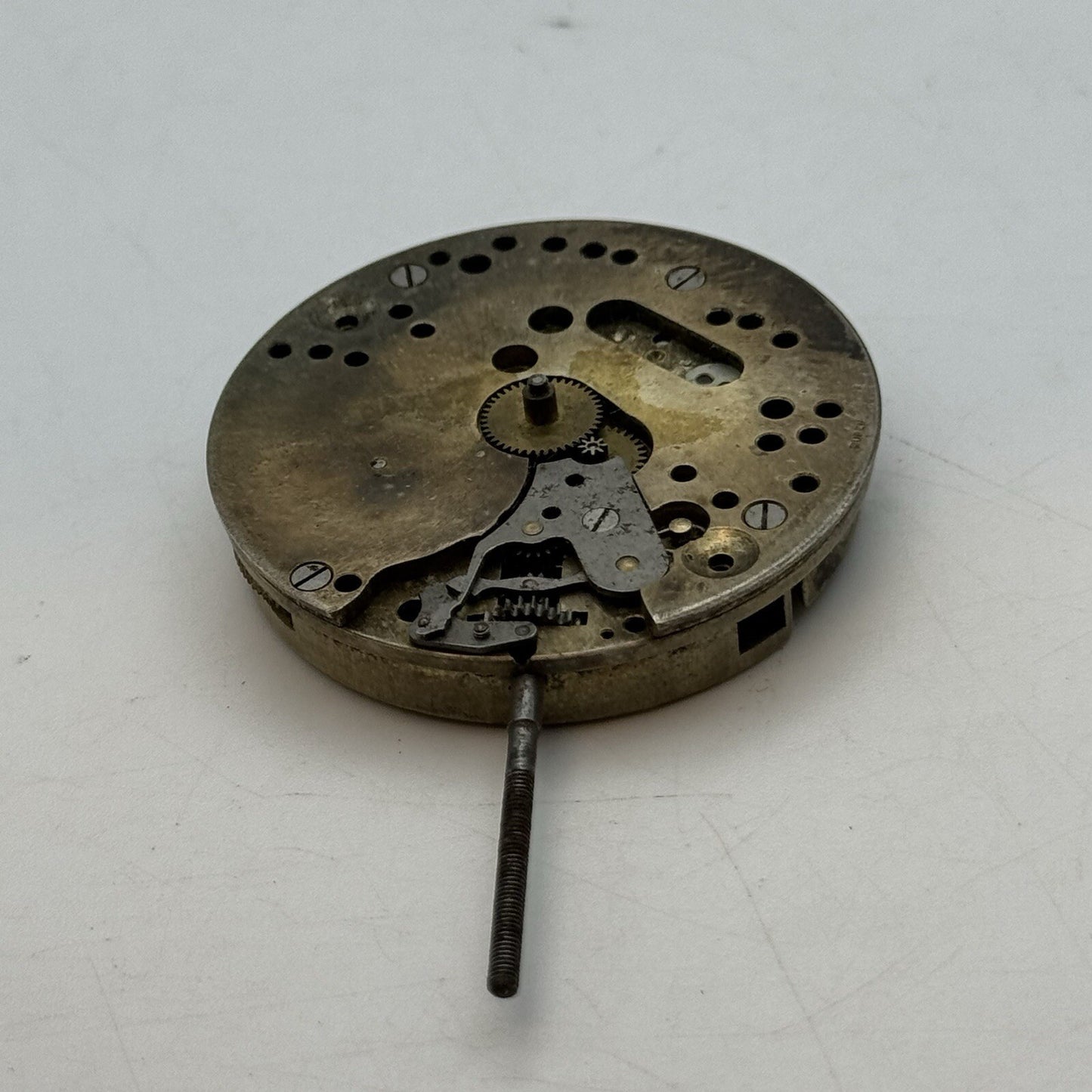 42.7mm Manual Wind Buren Watch Co Higher Grade Pocket Watch Movement FOR PARTS