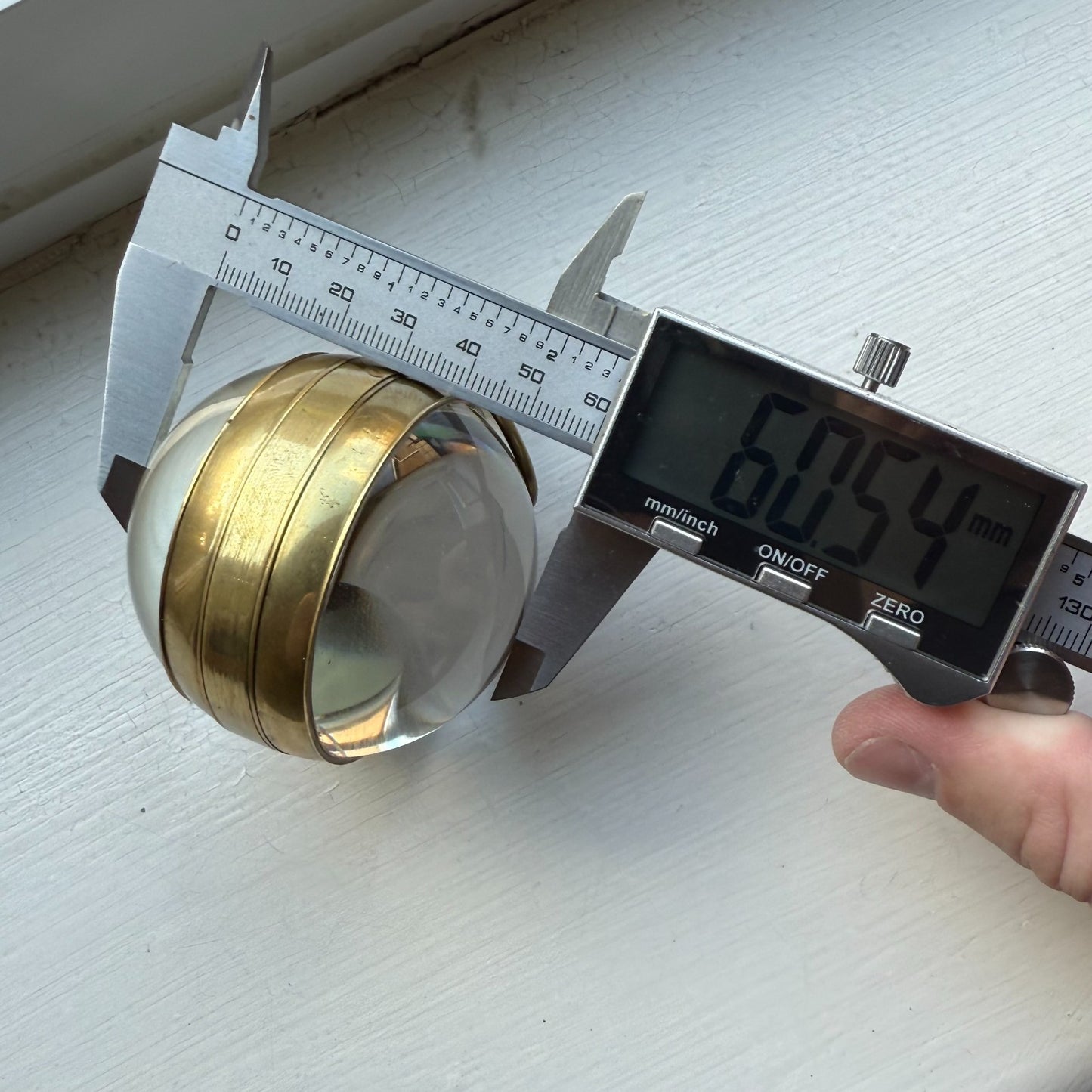 Roskopf Pocket Watch Unusual Fhf St 96 Magnifier Round Vintage To Repair Parts