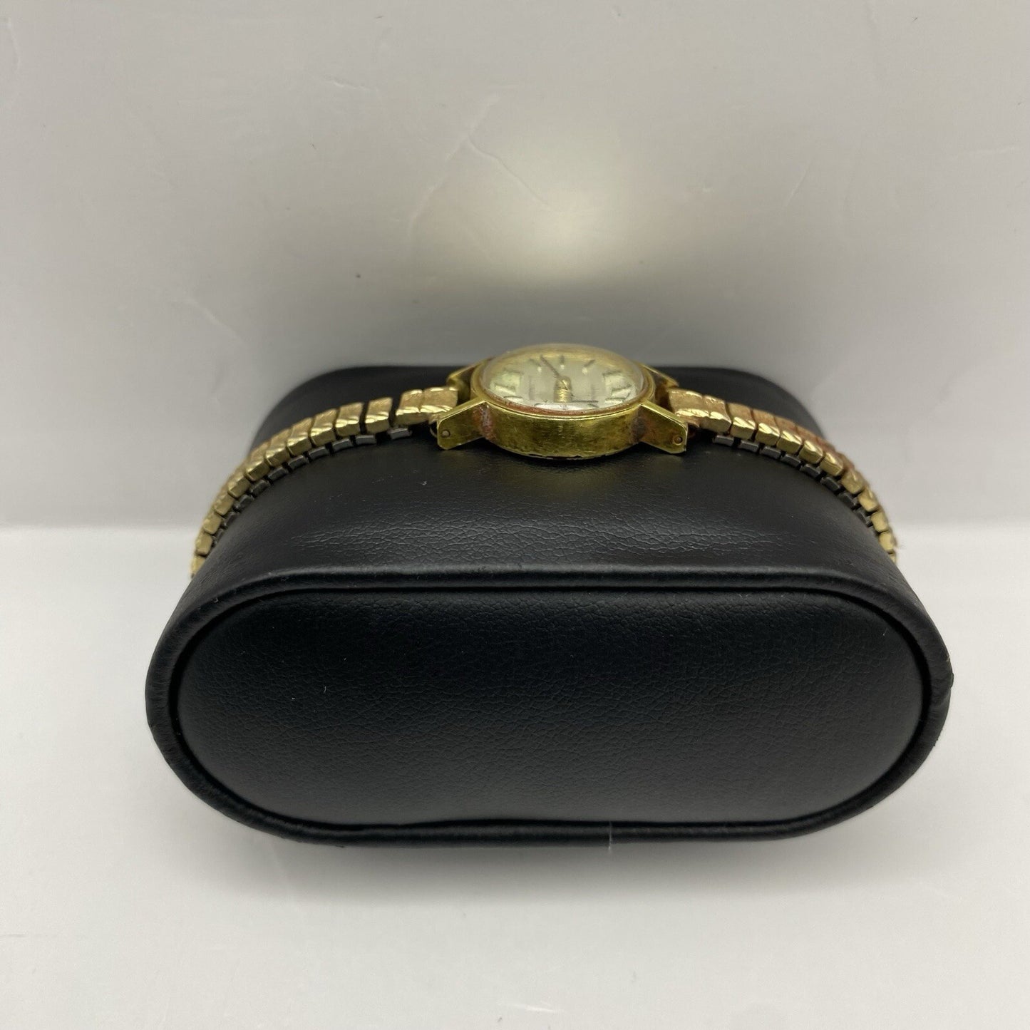 18mm Vintage Ladies Tissot Stylist Swiss Gold Tone Expandable Watch TO RESTORE