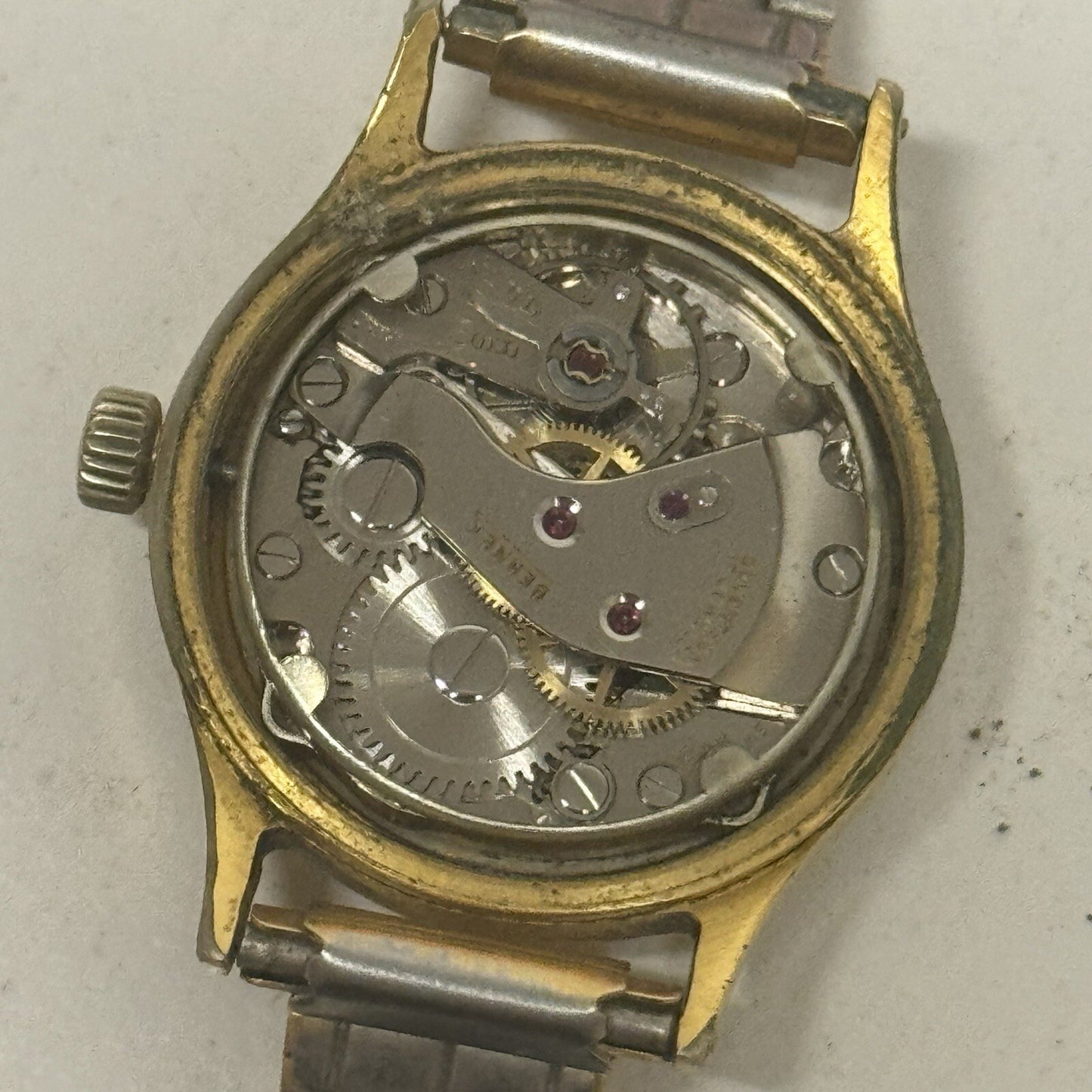30mm WORKING FHF 29 Dennison Aquatite Bernex Sweep Seconds Ladies Watch Swiss