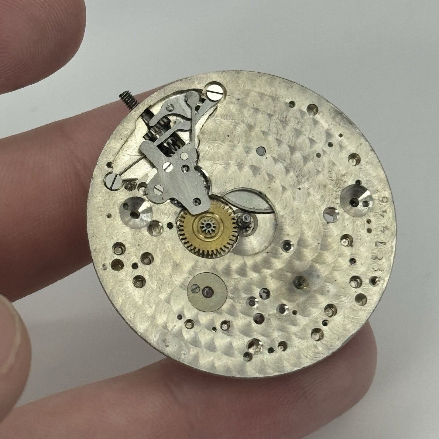 43.1mm Unidentified High Quality Balance Pocket Watch Movement FOR PARTS Repair