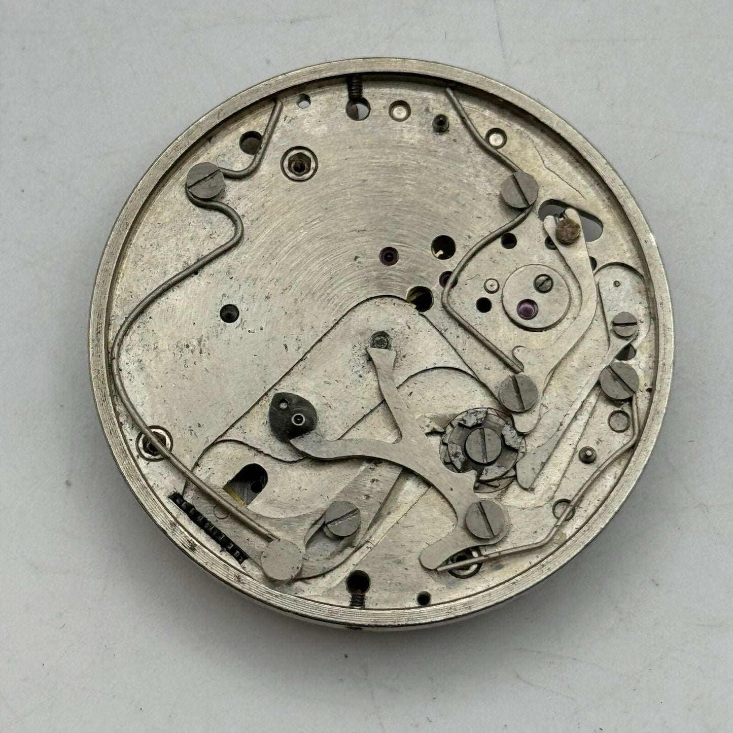 43.2mm Manual Wind Soviet Stop Watch Pocket Watch Movement FOR PARTS Restore