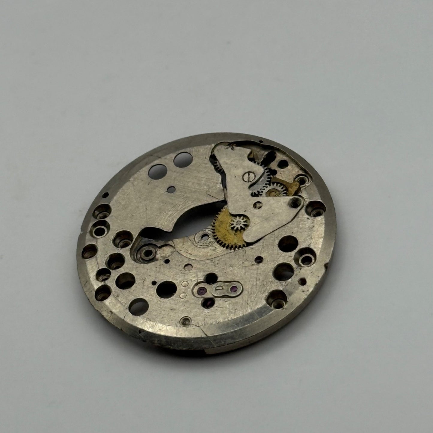 Amida 920 Watch Movement Main Plate Manual Wind Vintage Swiss Parts 26.9mm