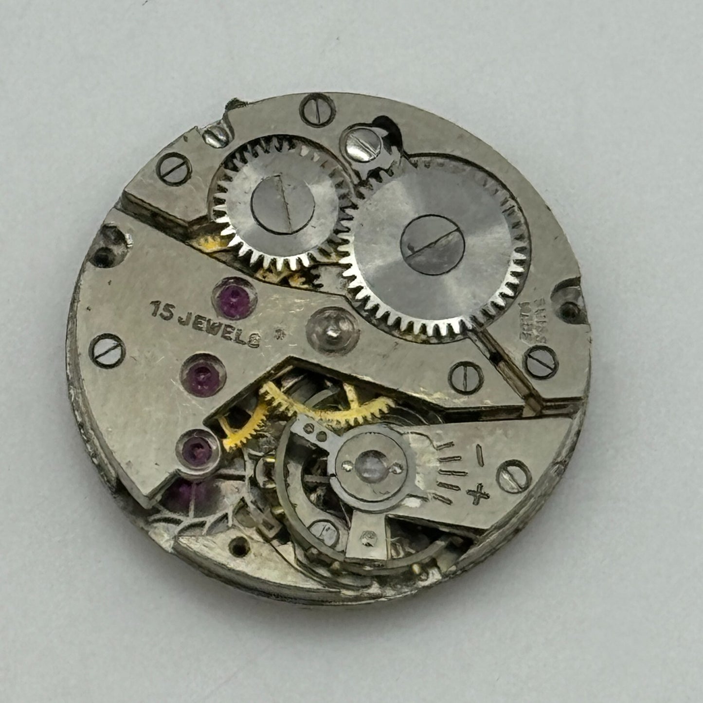 19.7mm Avia Unitas 630 UT Sub Seconds Manual Wind Swiss Watch Movement PARTS